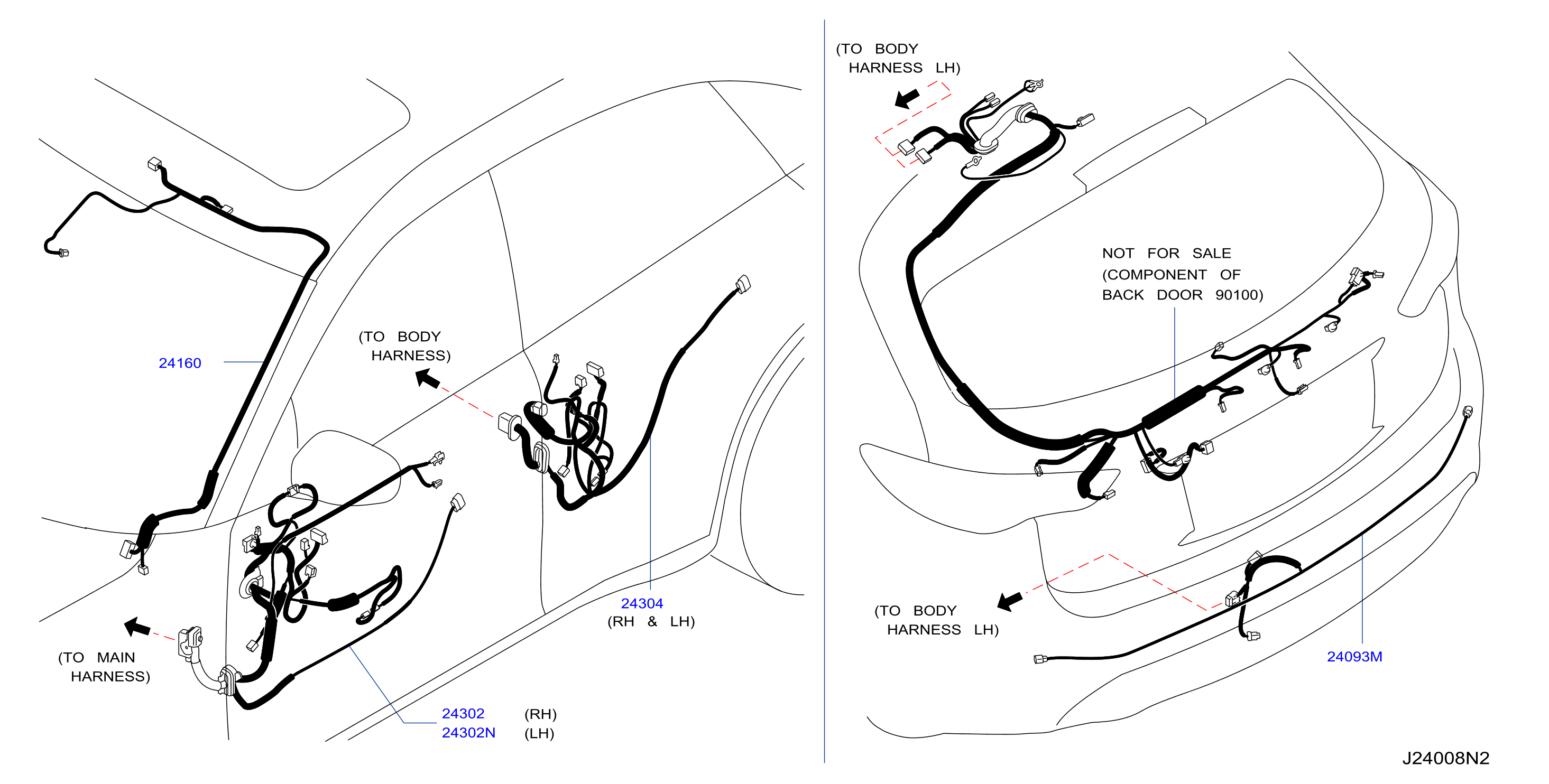 Wiring Door Harness