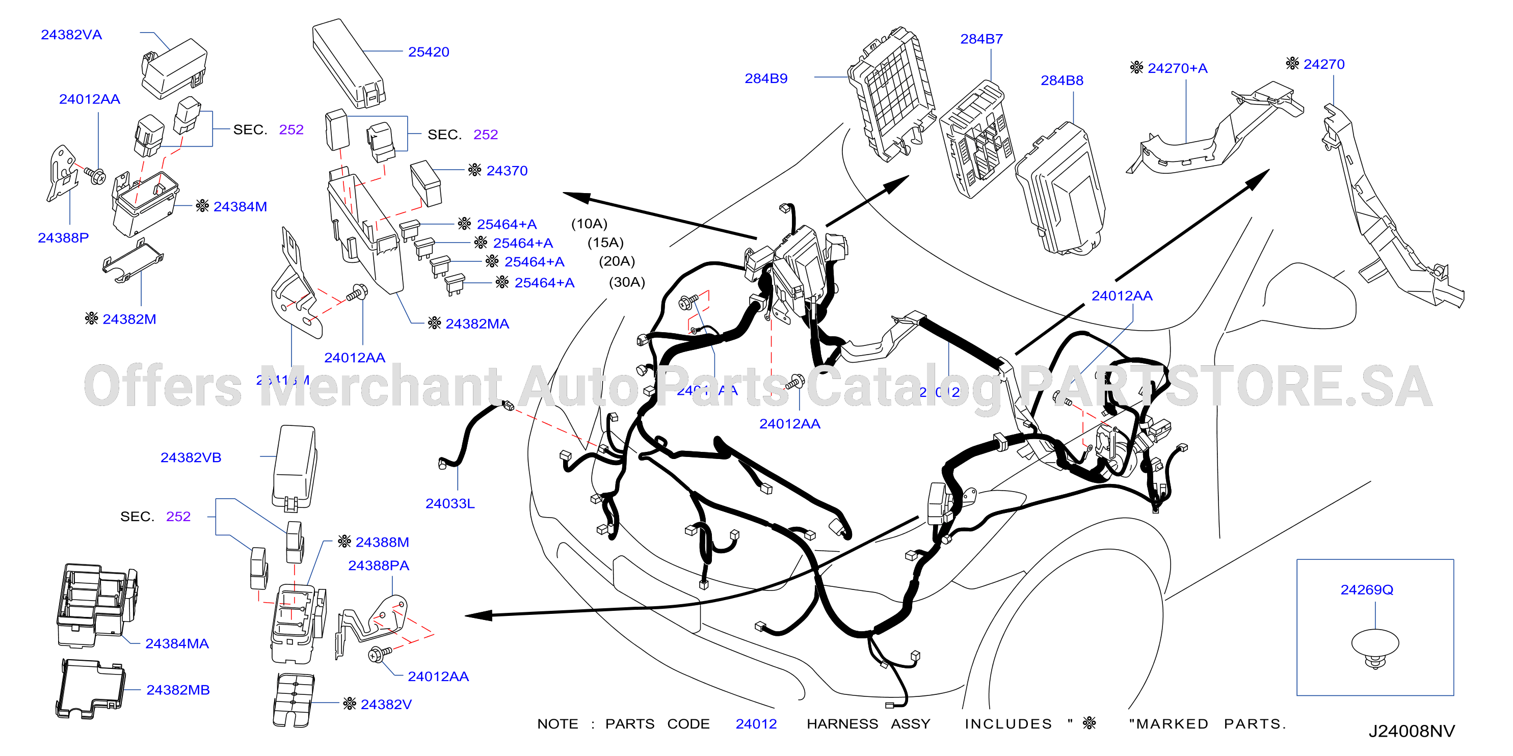 Wiring Engine Room Harness