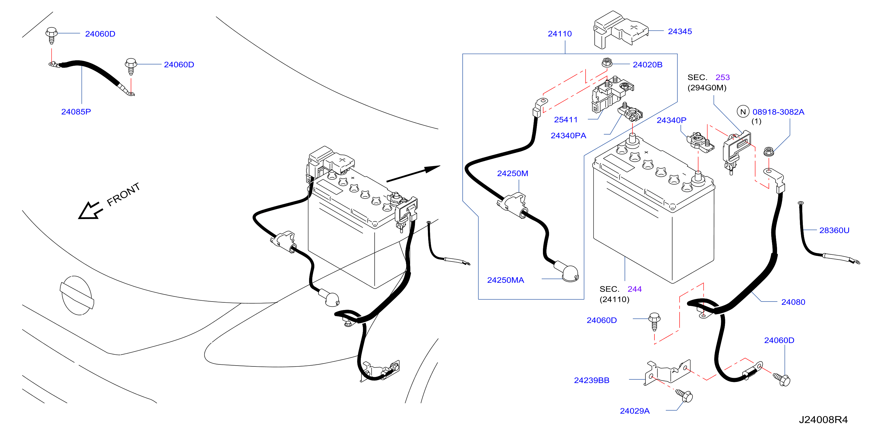 Wiring Battery