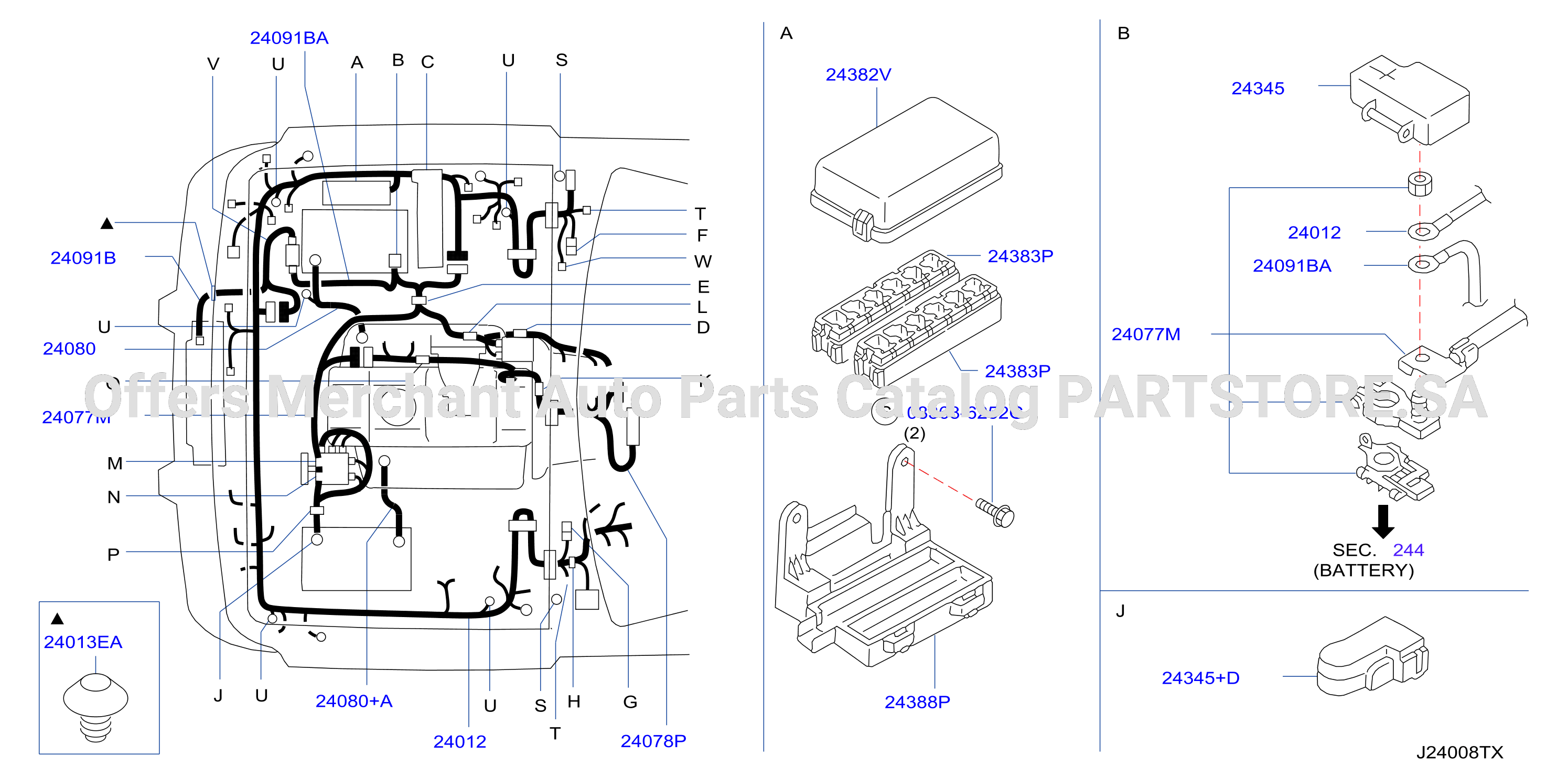 Wiring Engine Room