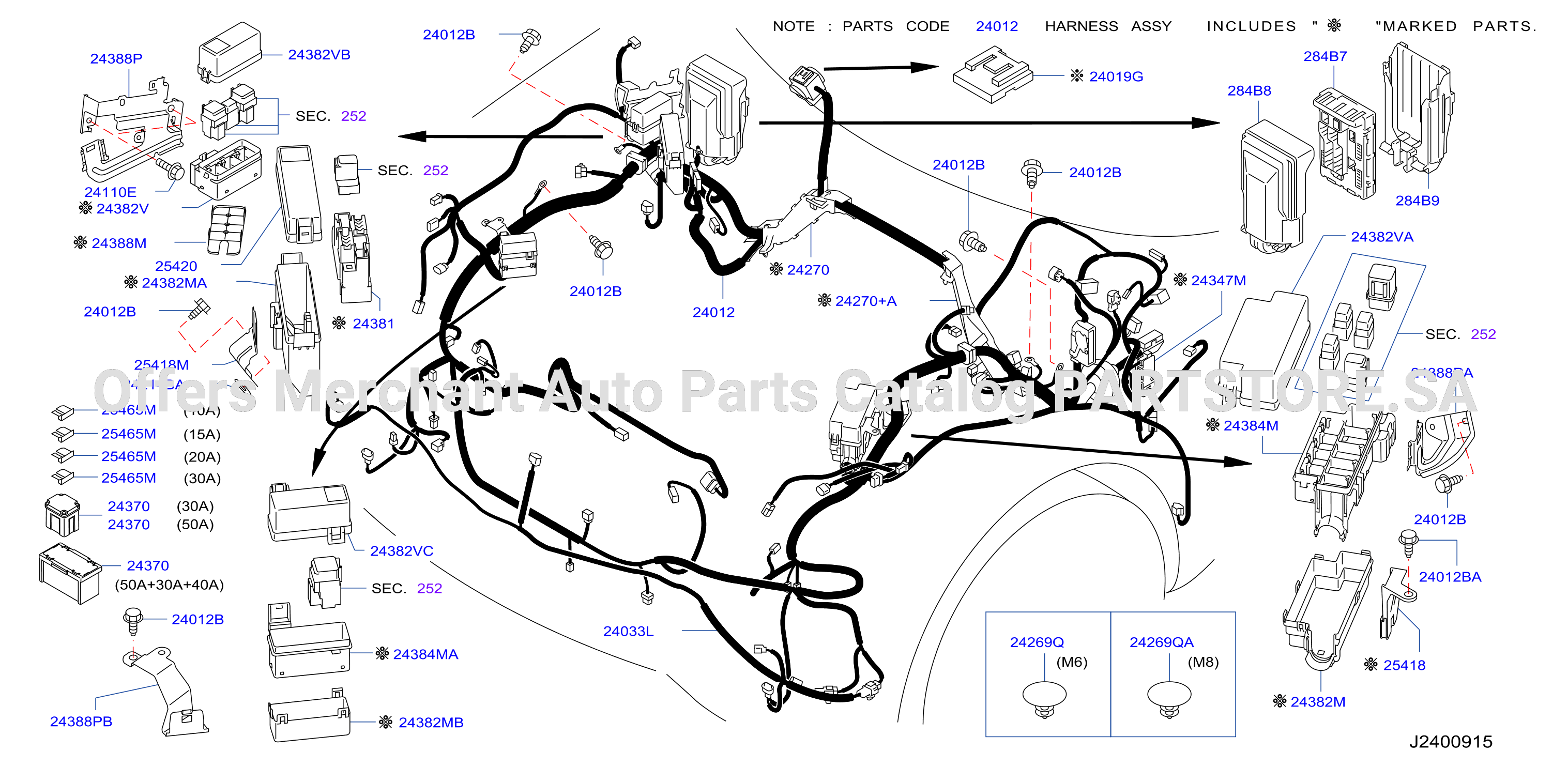 Wiring Engine Room Harness