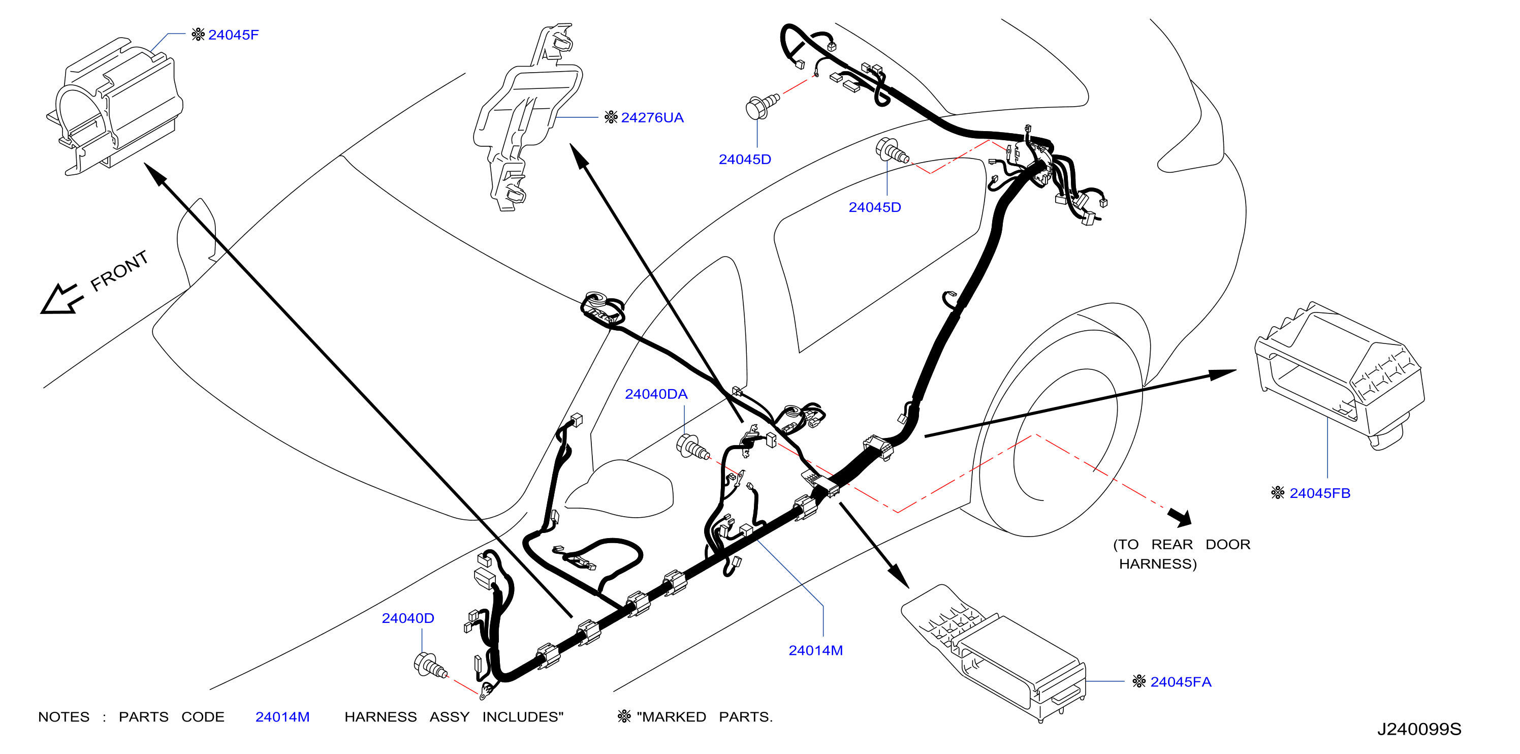Wiring Body Harn Lh