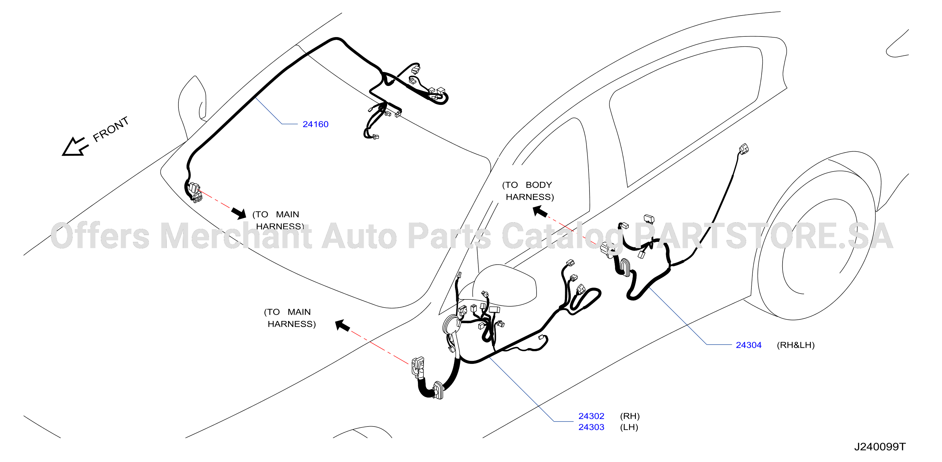 Wiring Door Harn