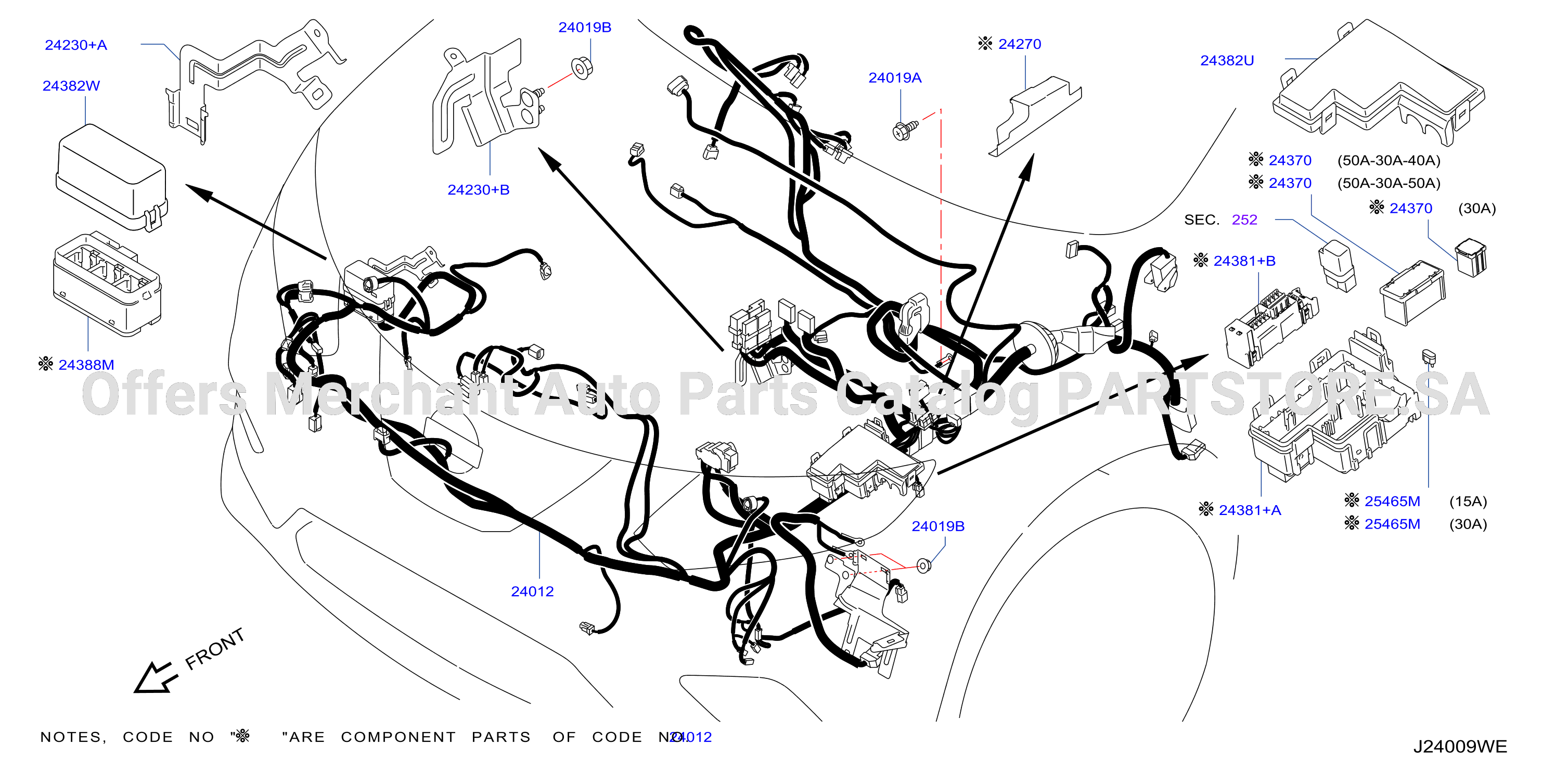 Wiring Engine Room