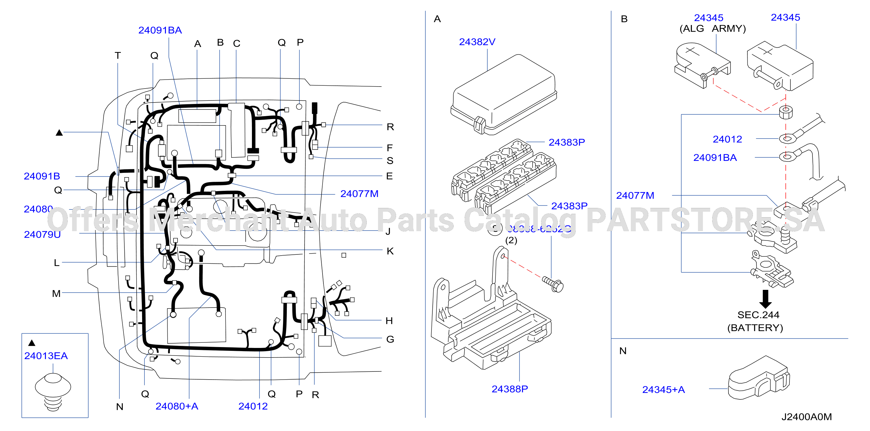 Wiring Engine Room