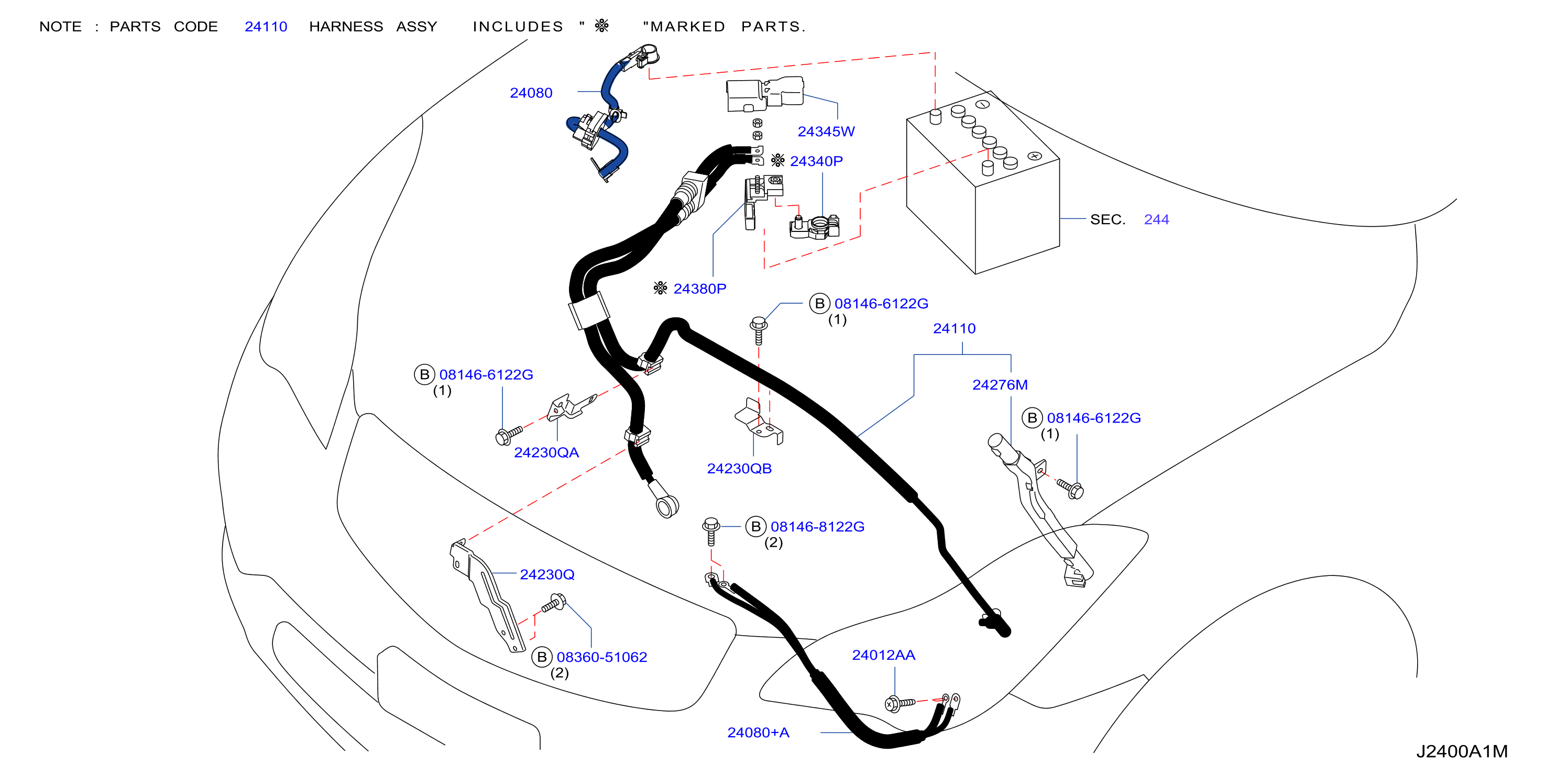Wiring Battery Harness