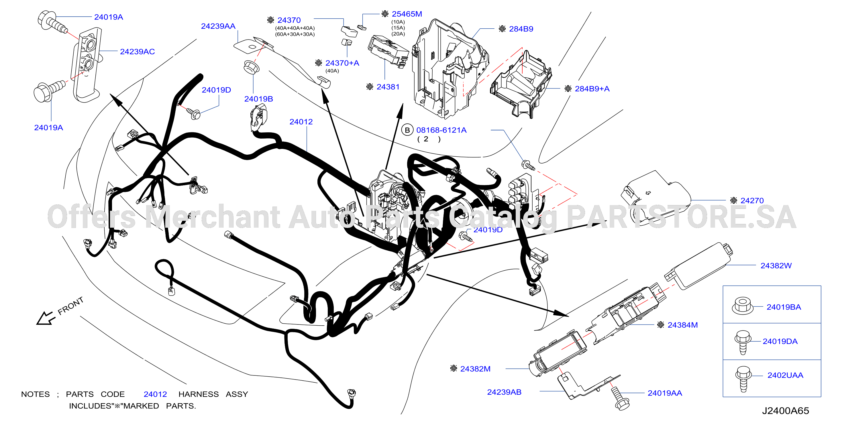 Wiring Engine Room