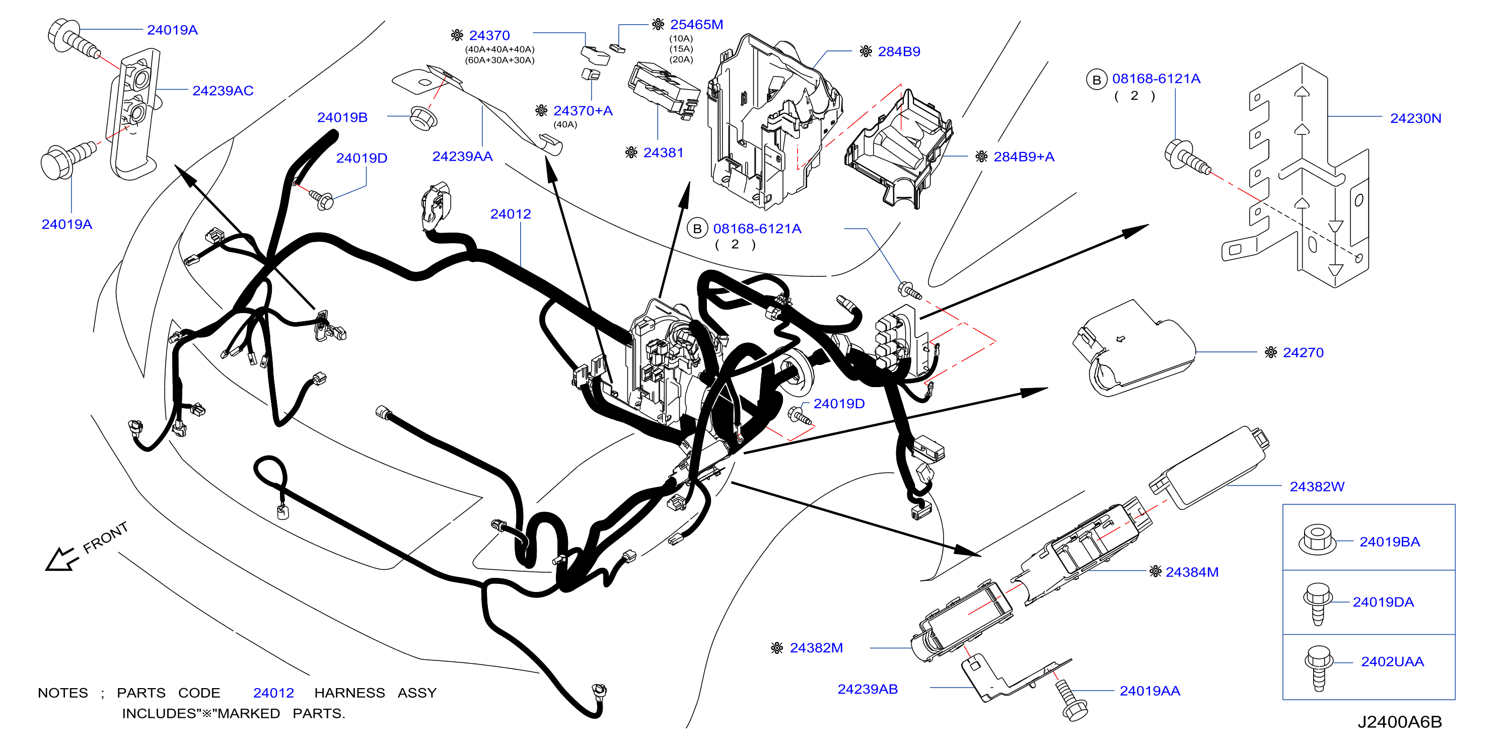 Wiring Engine Room