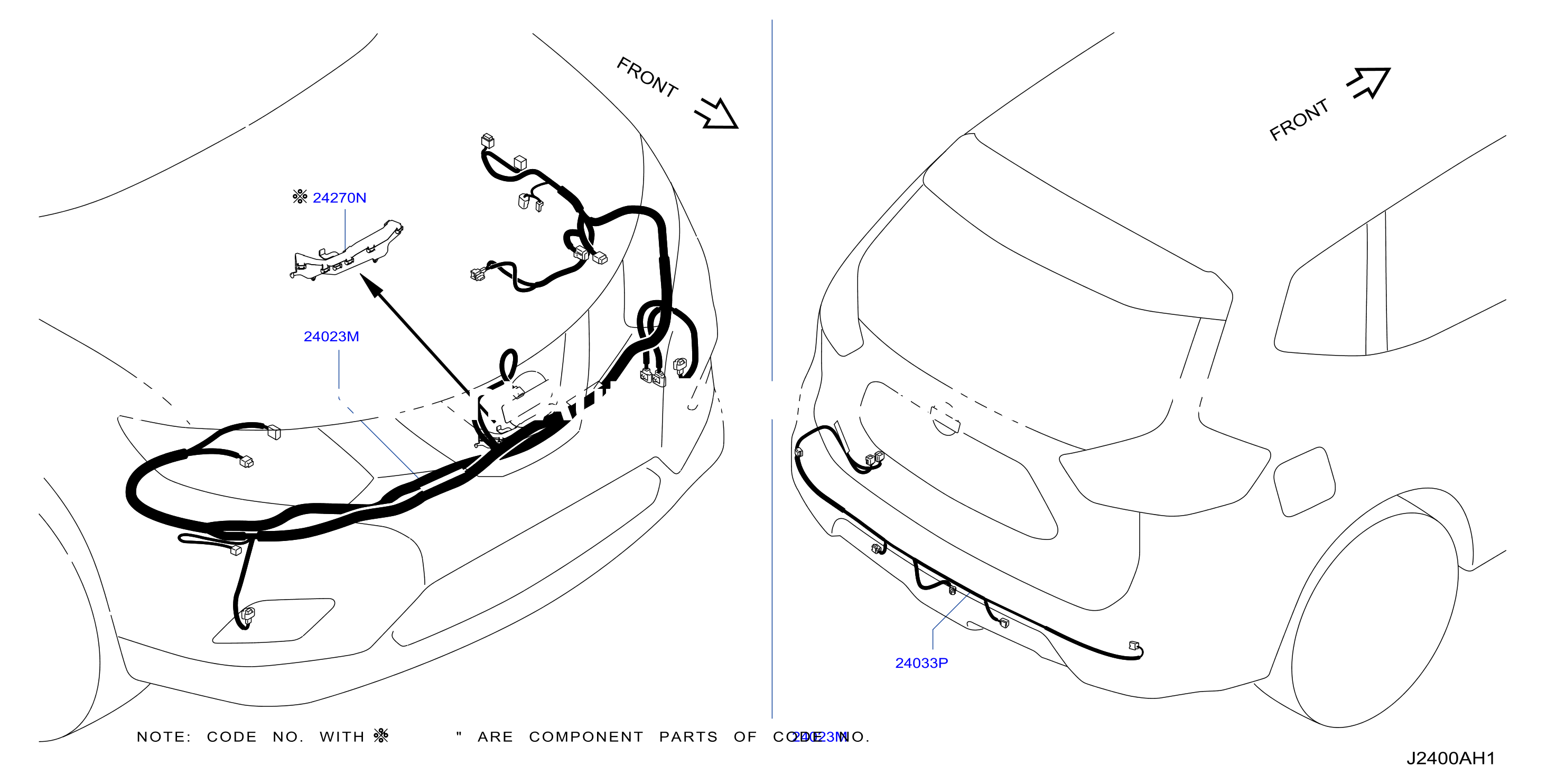 Wiring Front Rear