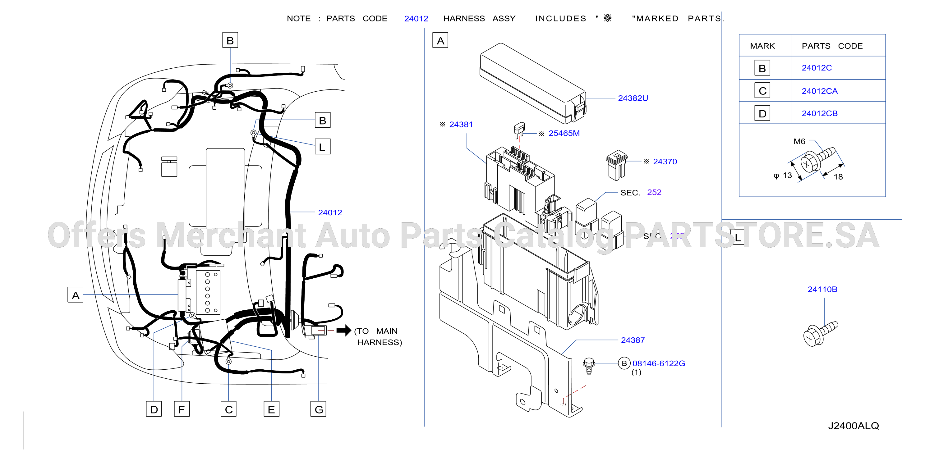Wiring Engine Room