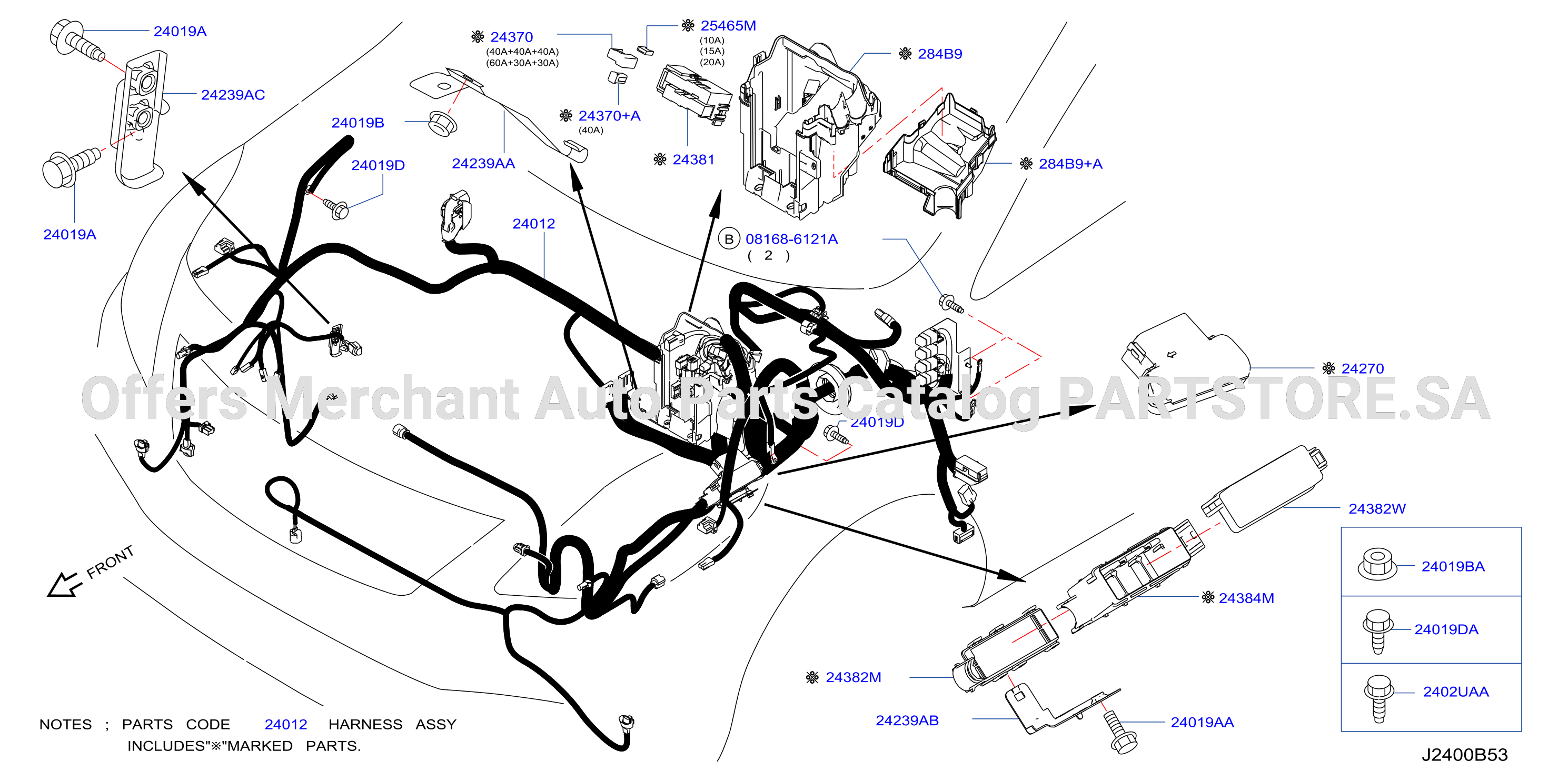 Wiring Engine Room