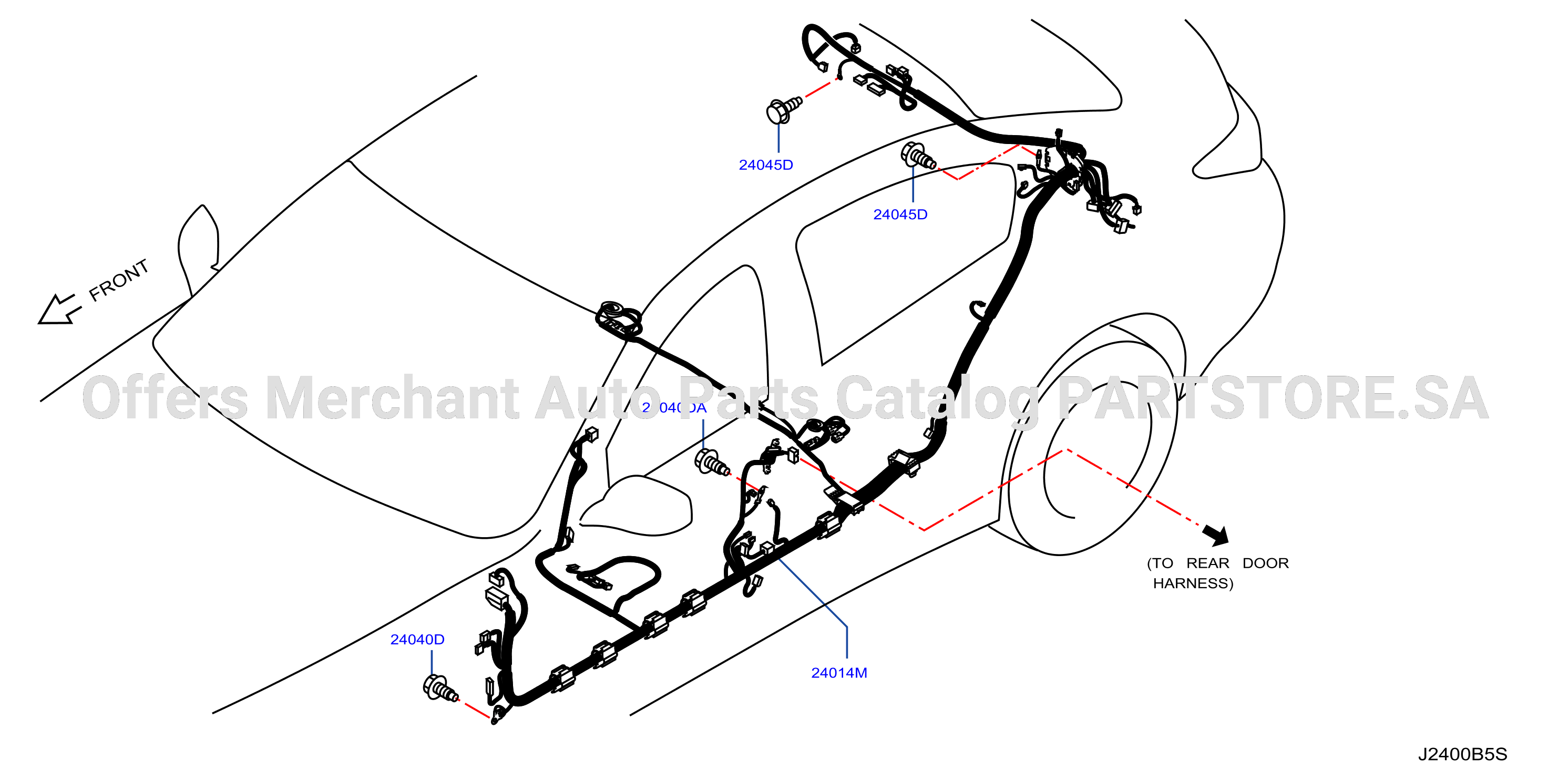 Wiring Body Harn Lh