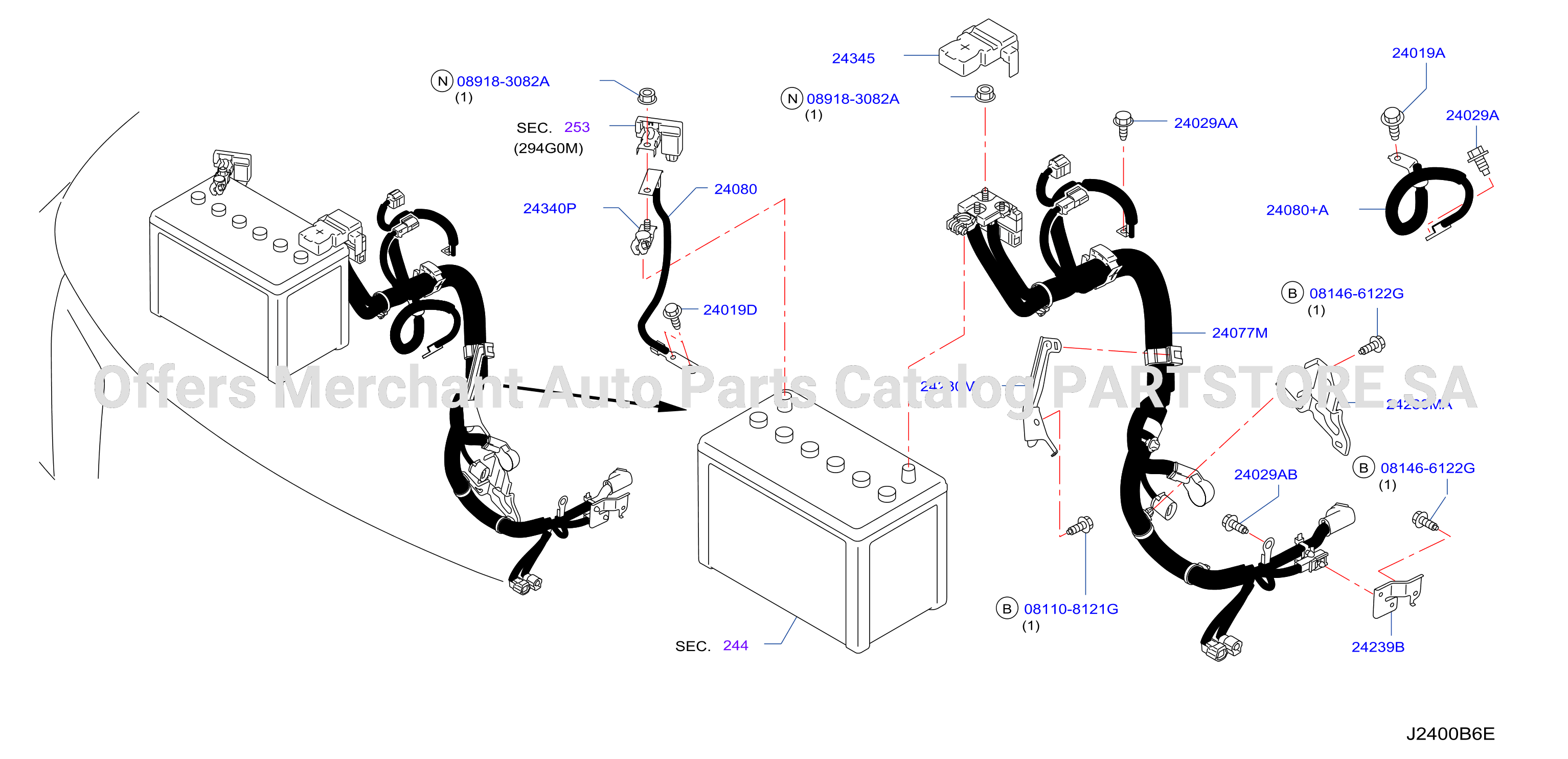 Wiring Battary