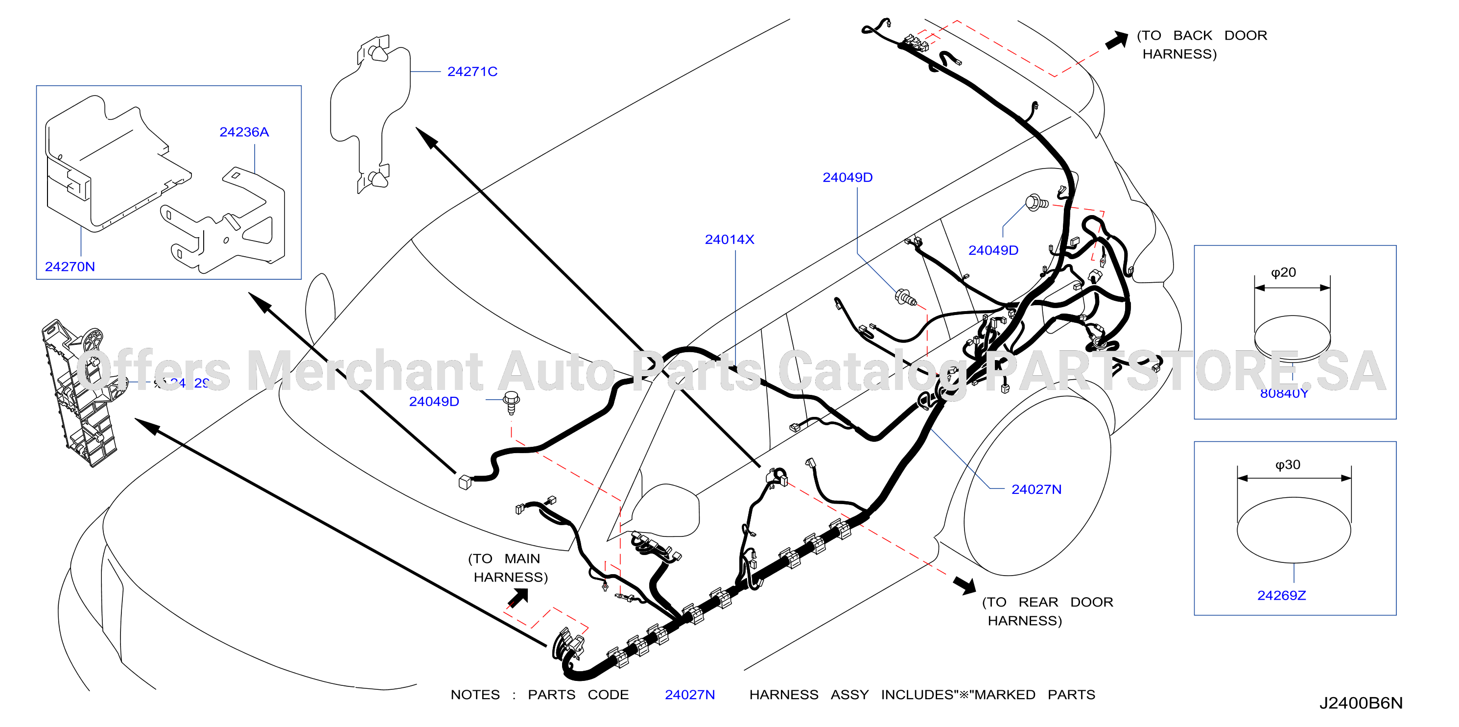 Wiring Body Lh