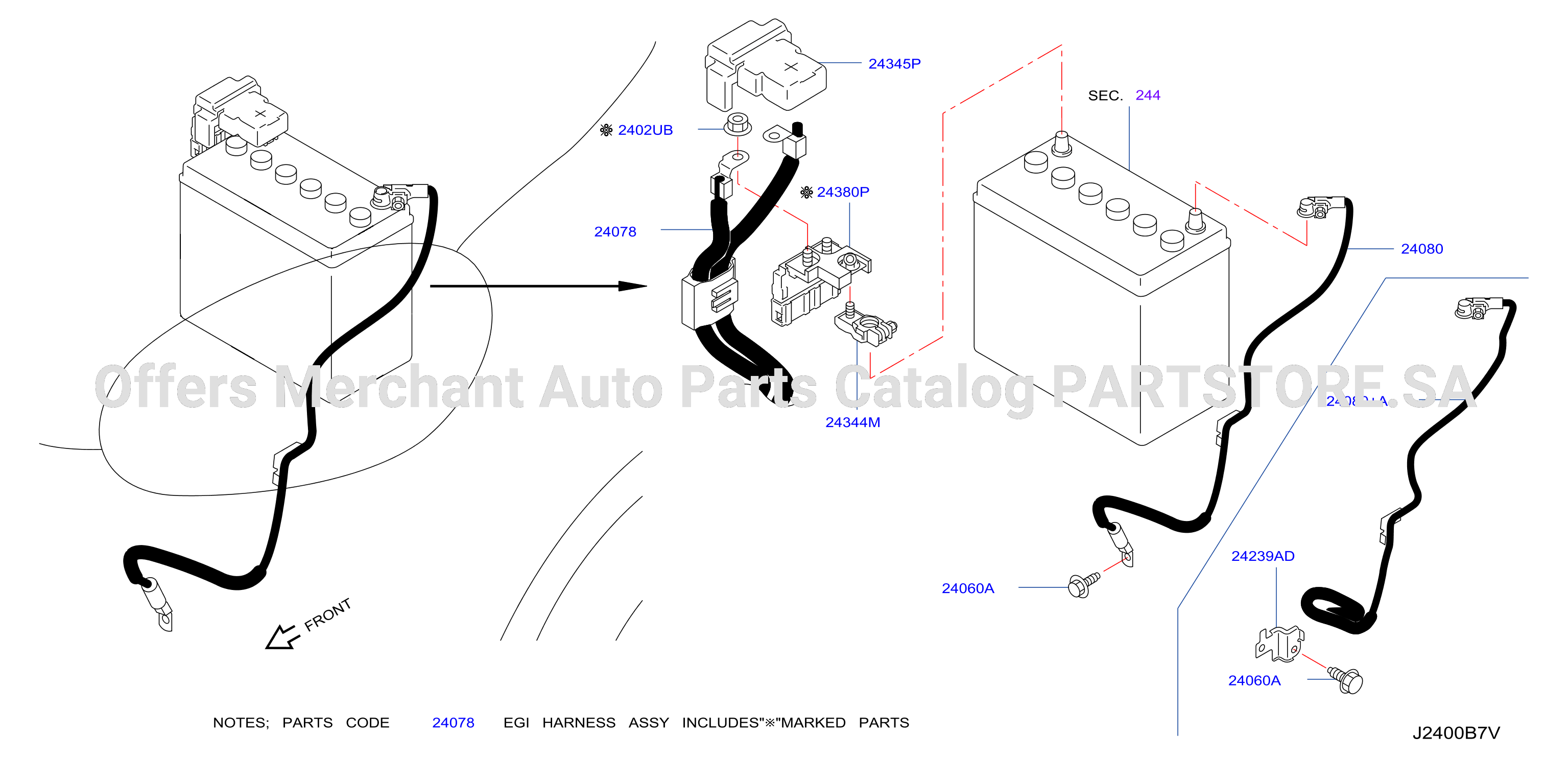 Wiring Battery