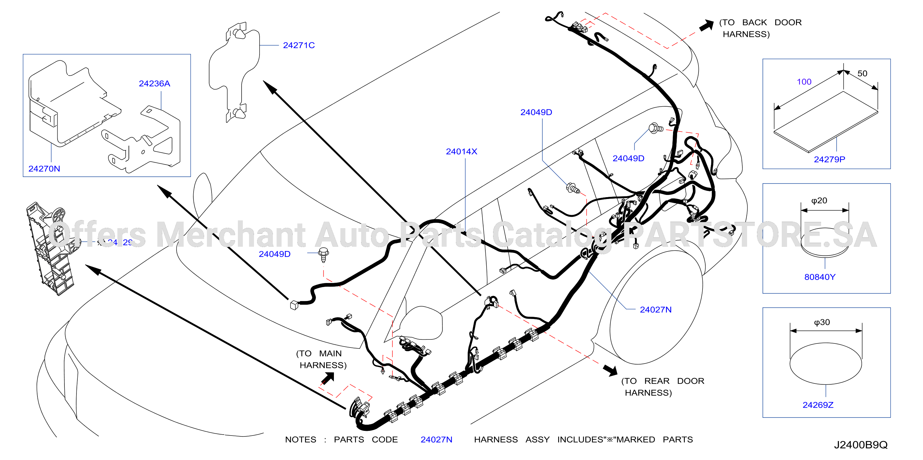 Wiring Body Lh