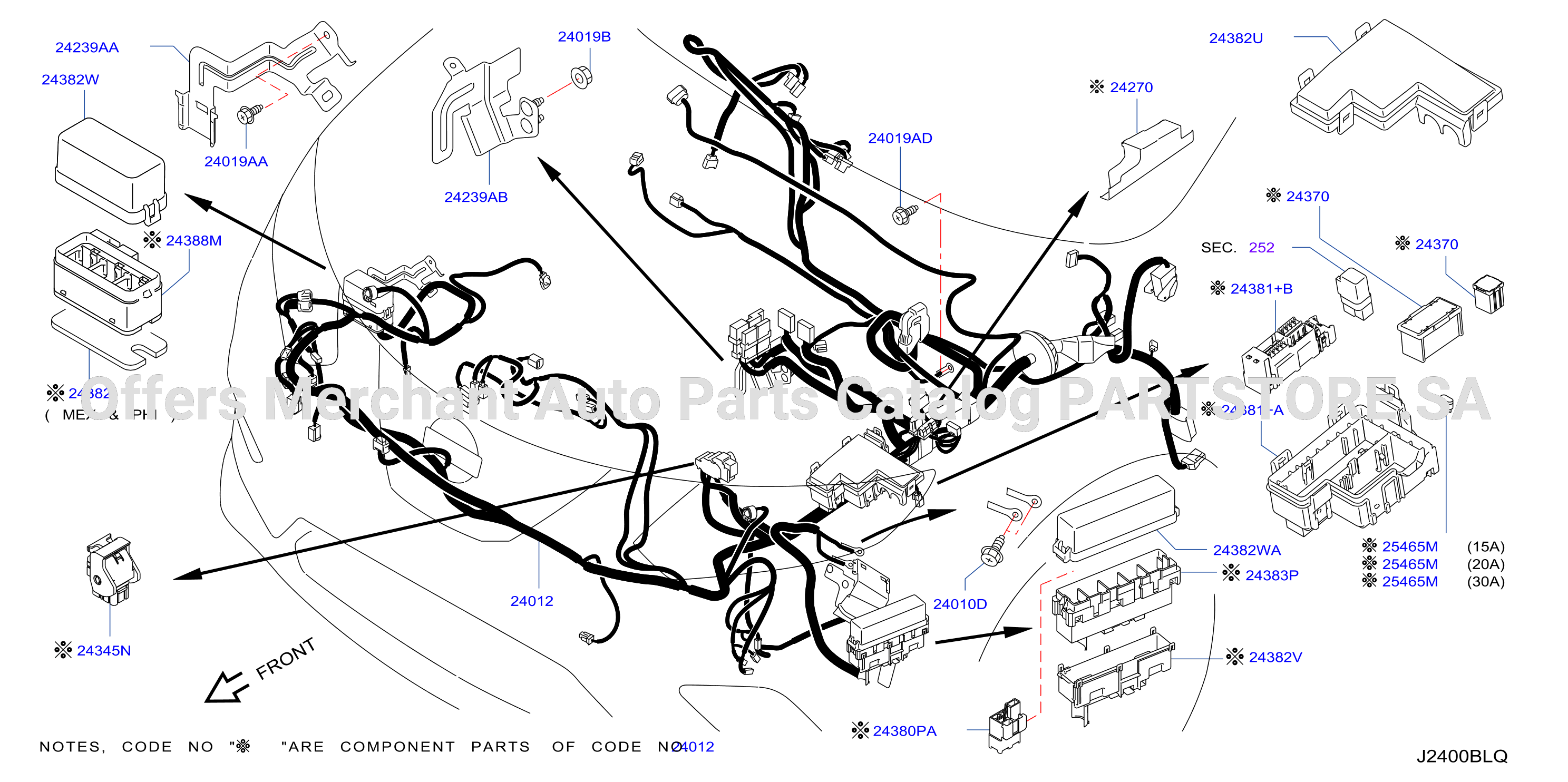 Wiring Engine Room