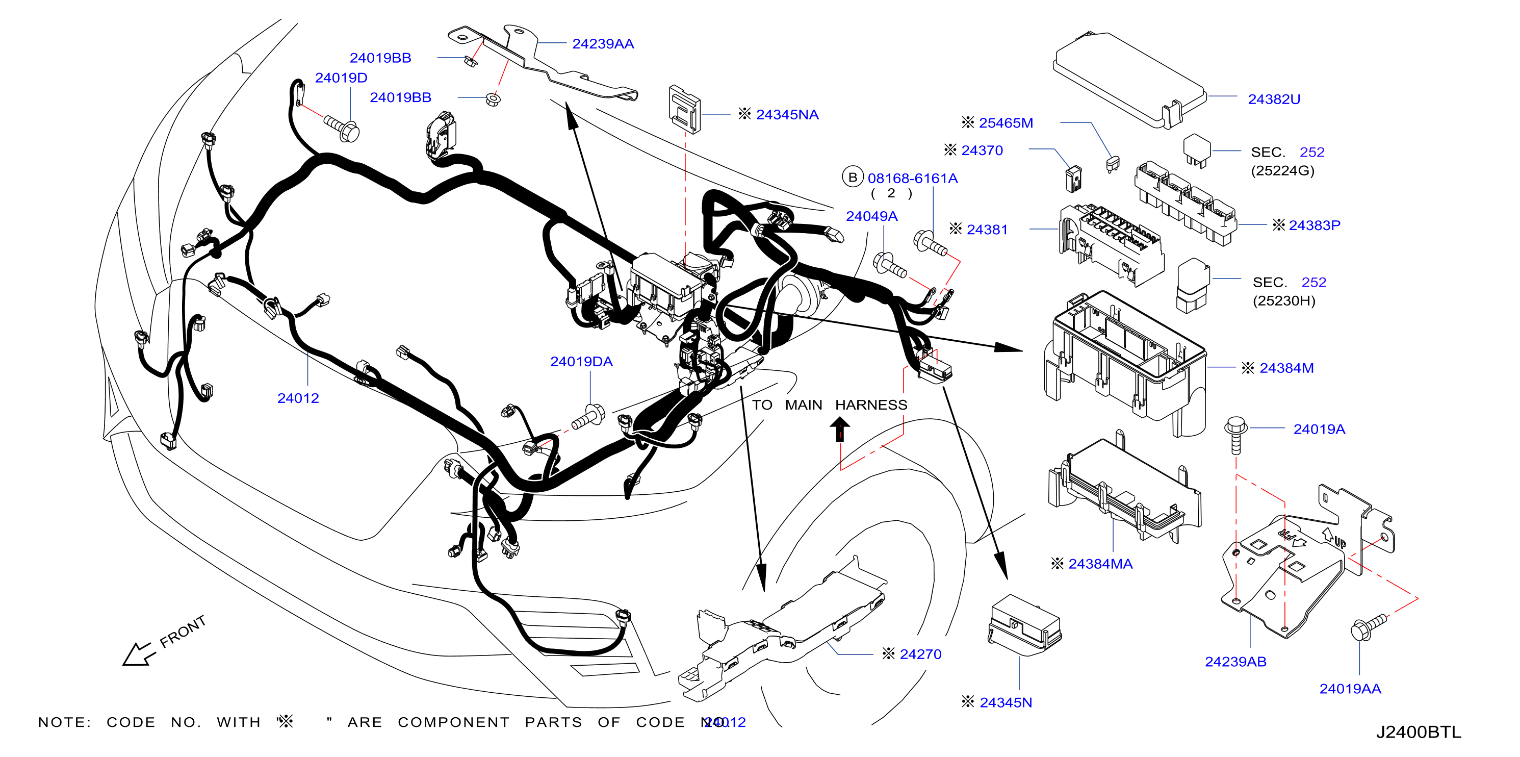 Wiring Engine Room