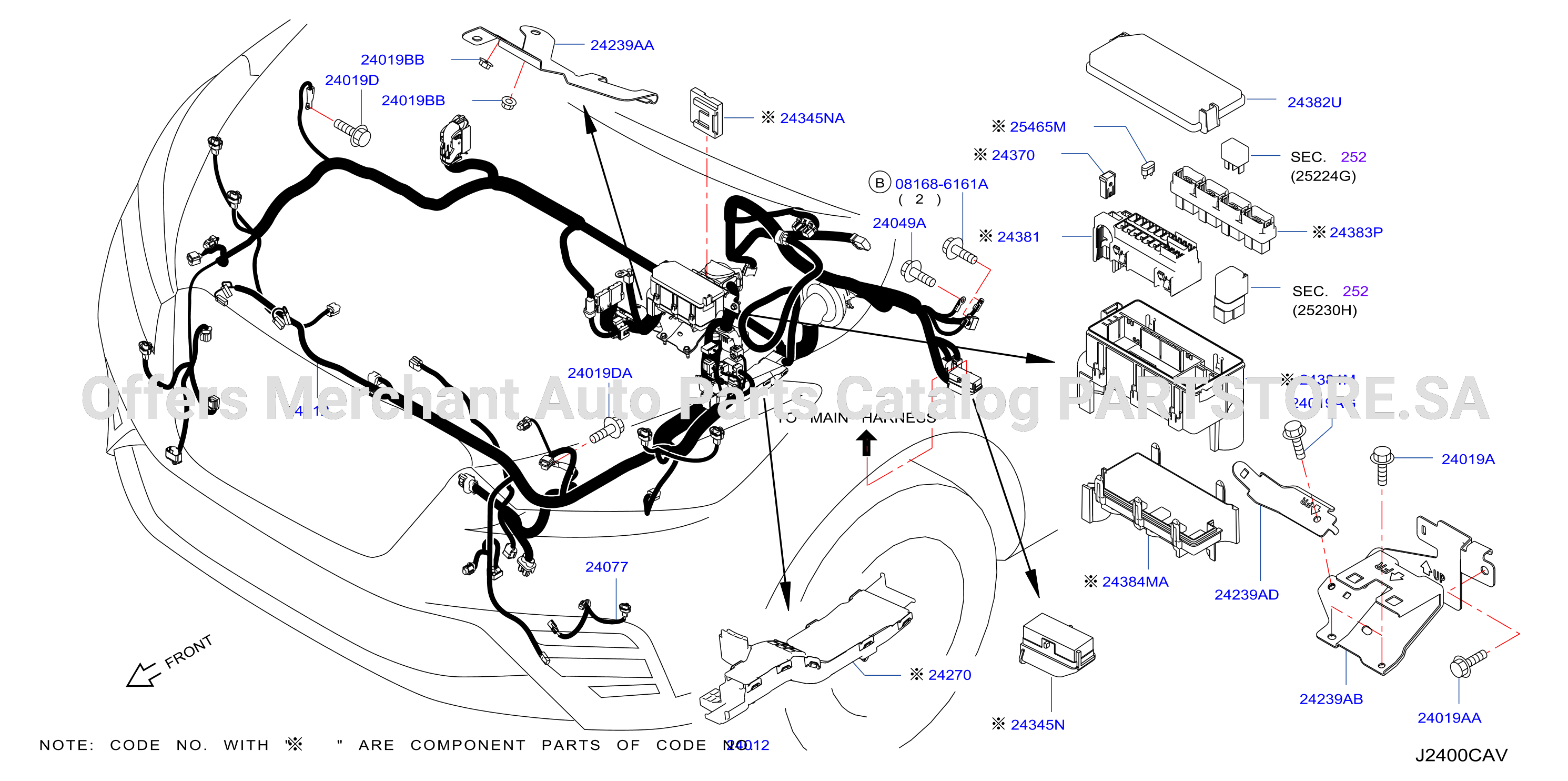 Wiring Engine Room