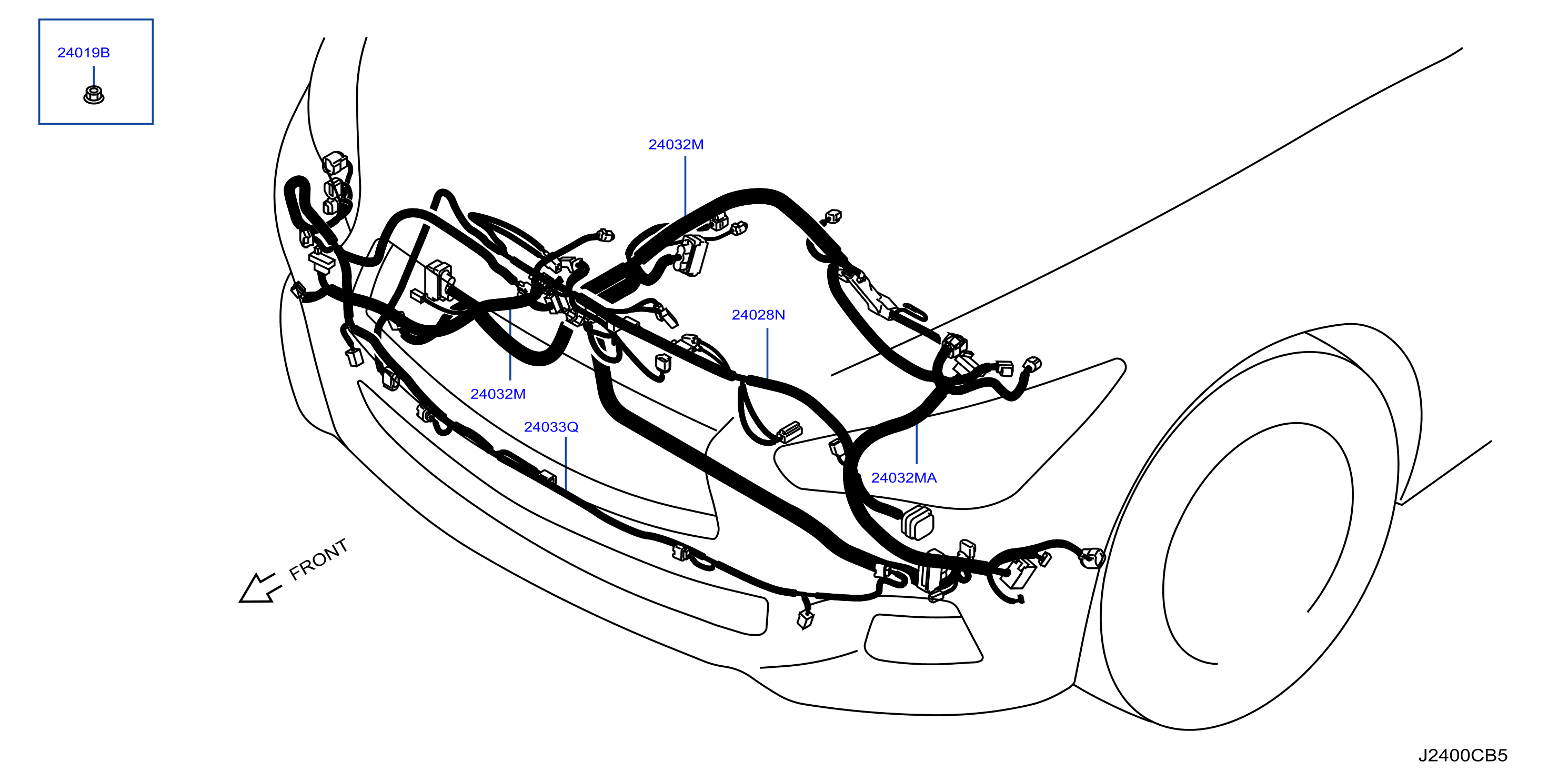 Wiring Power Strg Harn