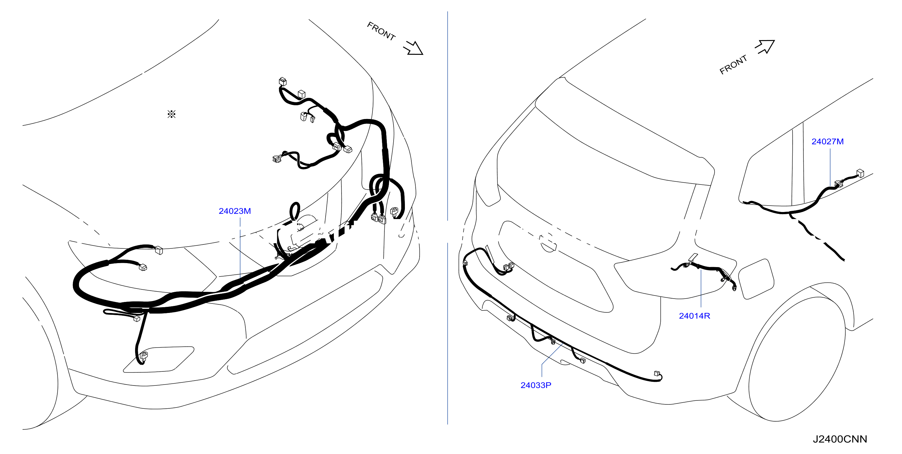 Wiring Front Rear