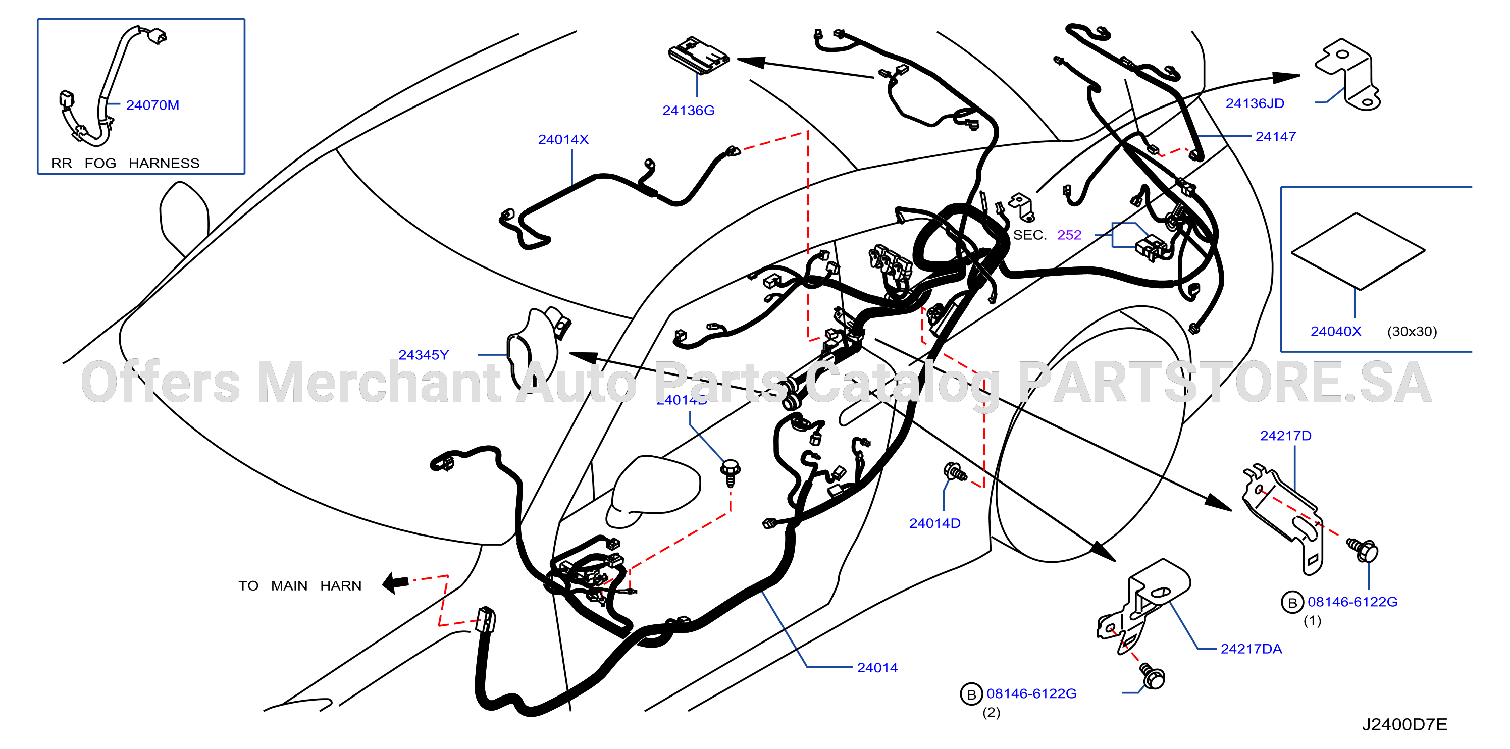 Wiring Body Harn Lh