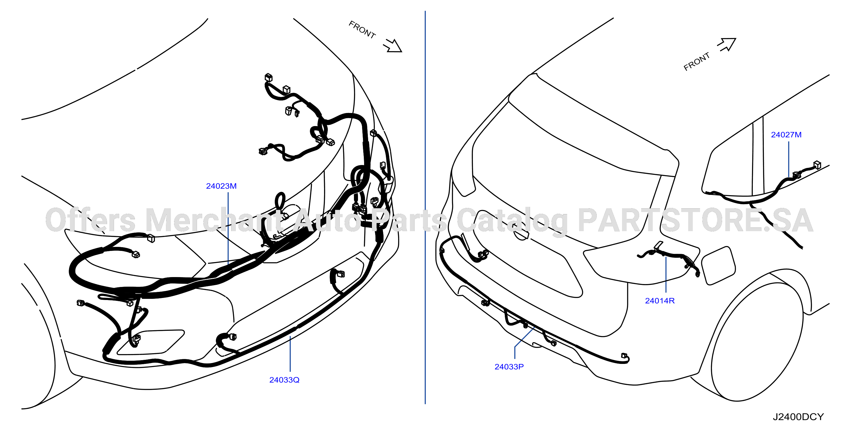 Wiring Front Rear