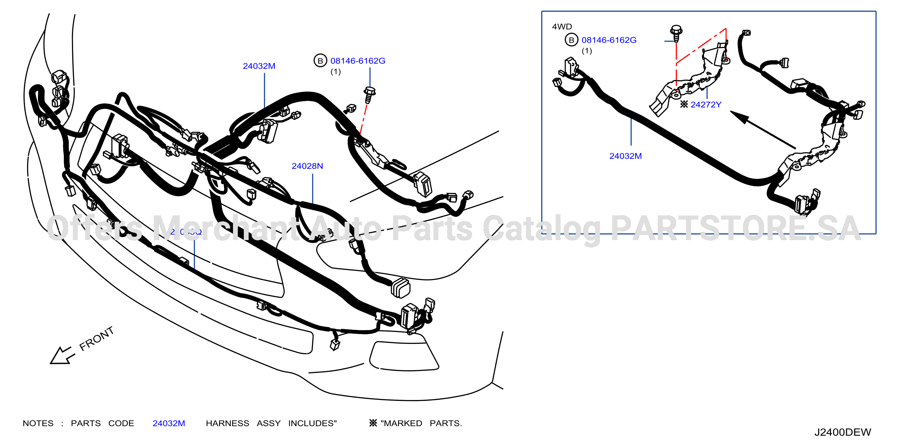 Wiring Power Strg Harn
