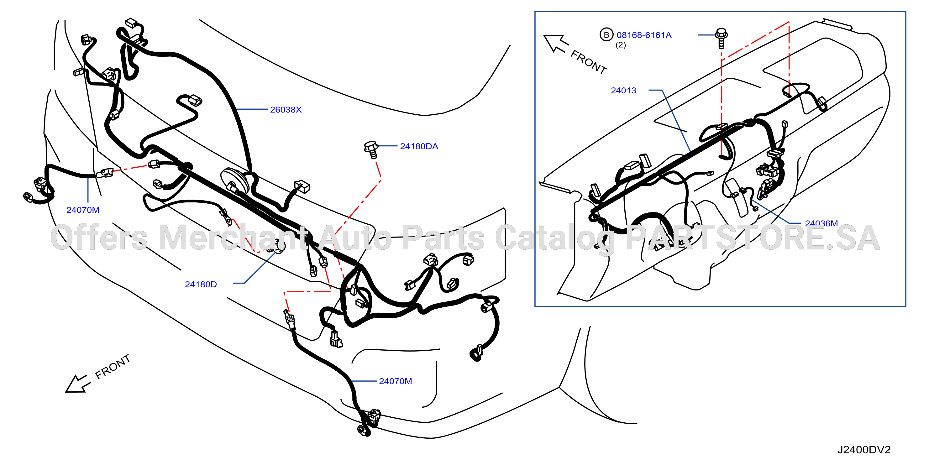 Wiring Headlamp Harn