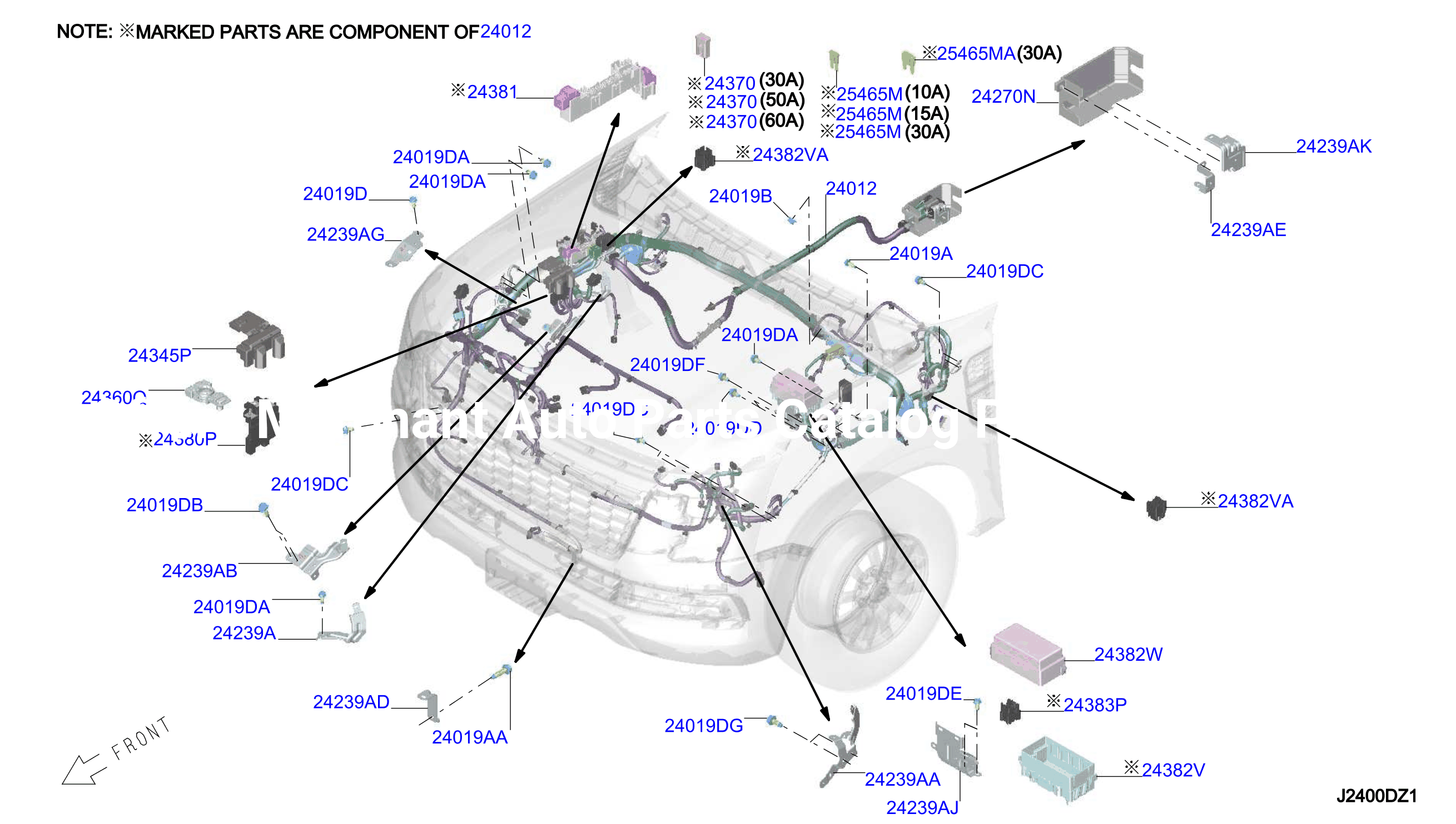 Wiring Engine Room