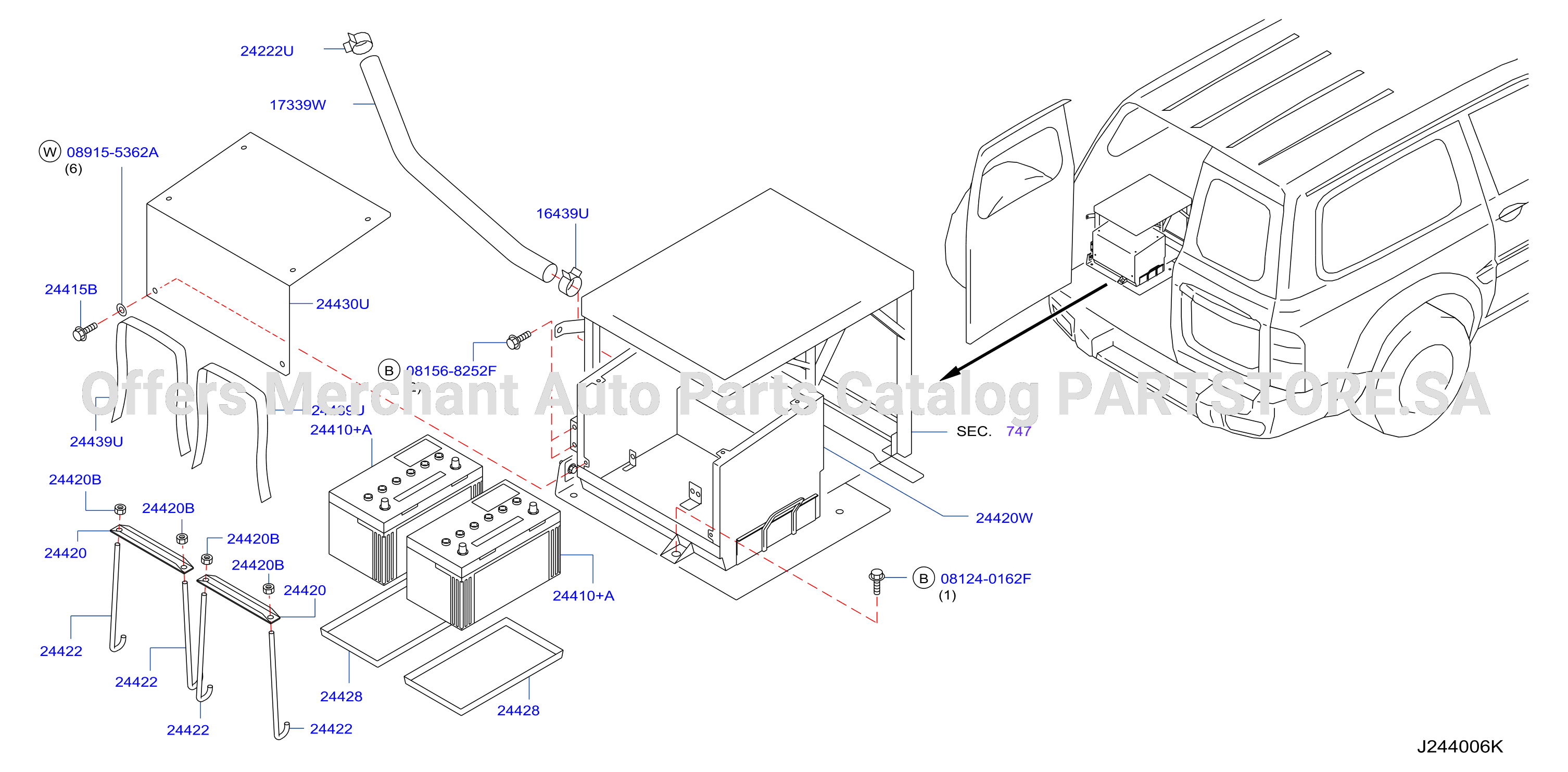 Battery Battery Mounting Algerian Army