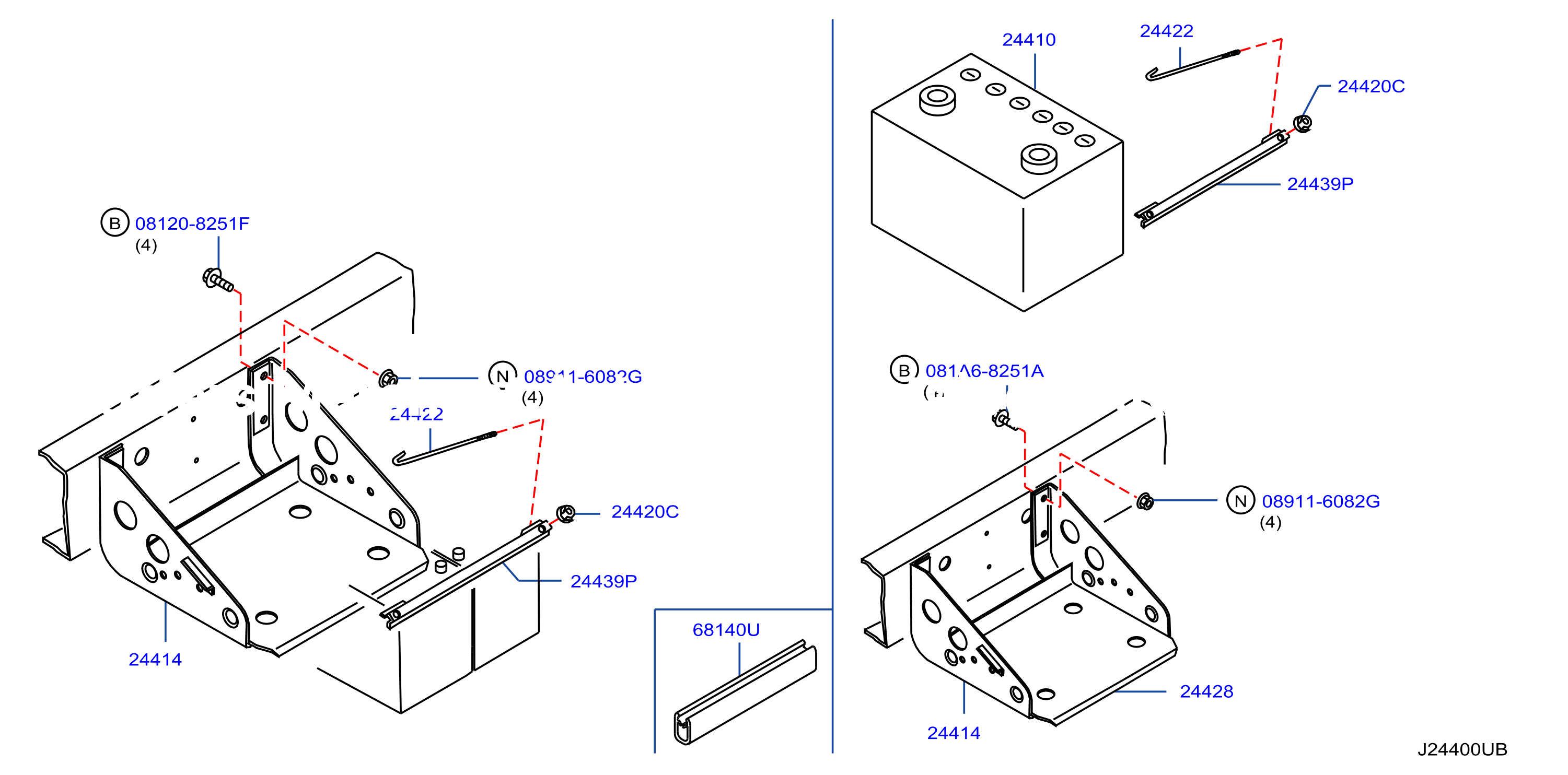 Battery Battery Mounting