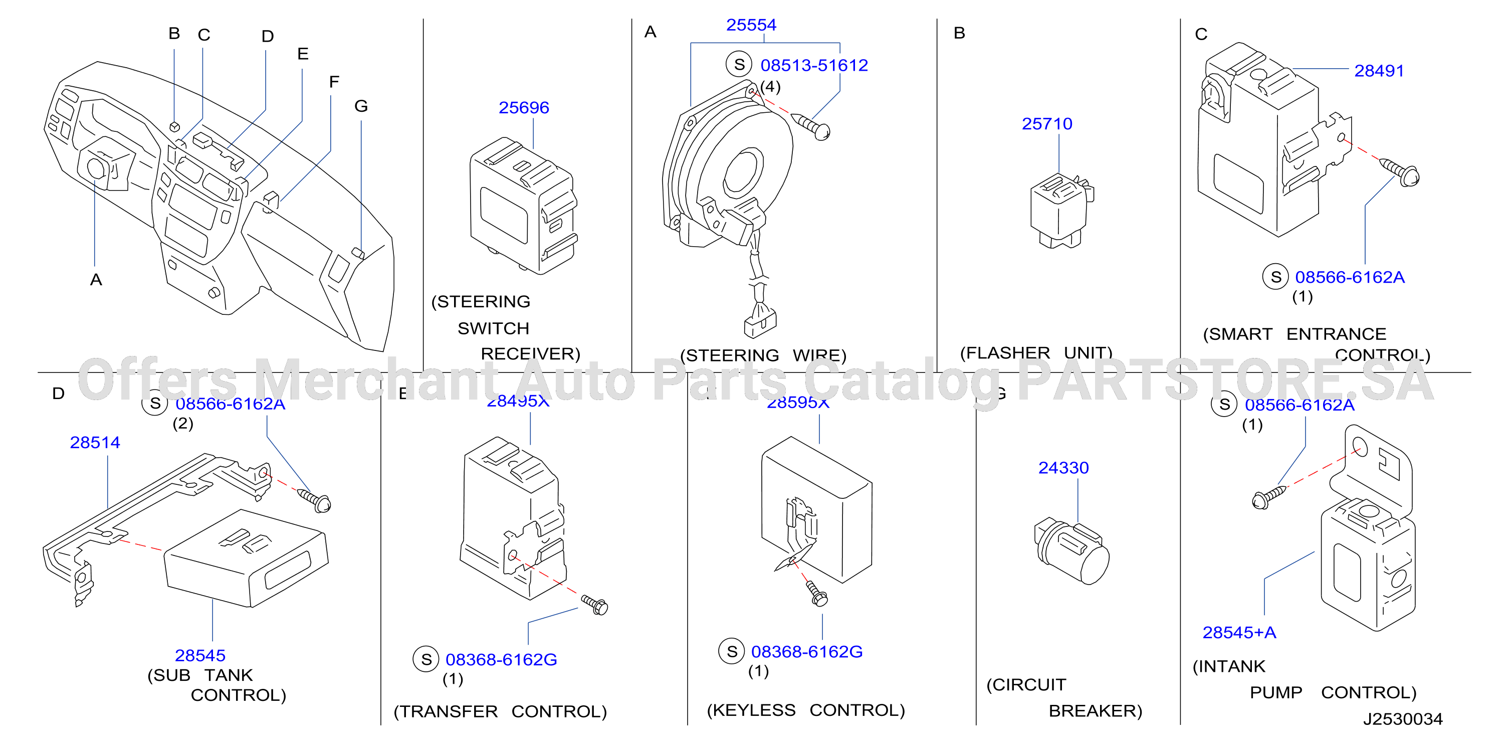 Electrical Unit Instrument Panel