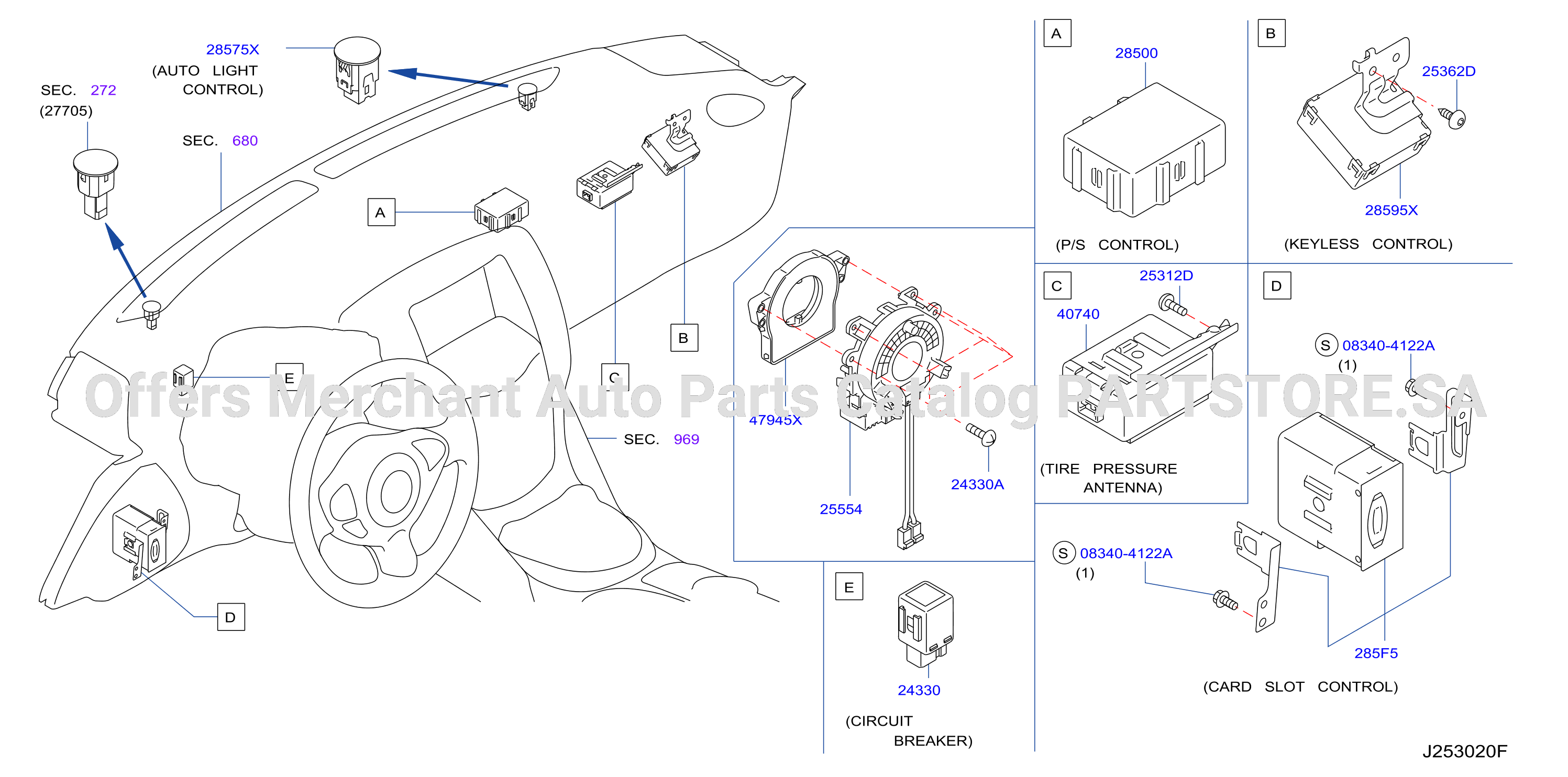 Electrical Unit Inst Dash