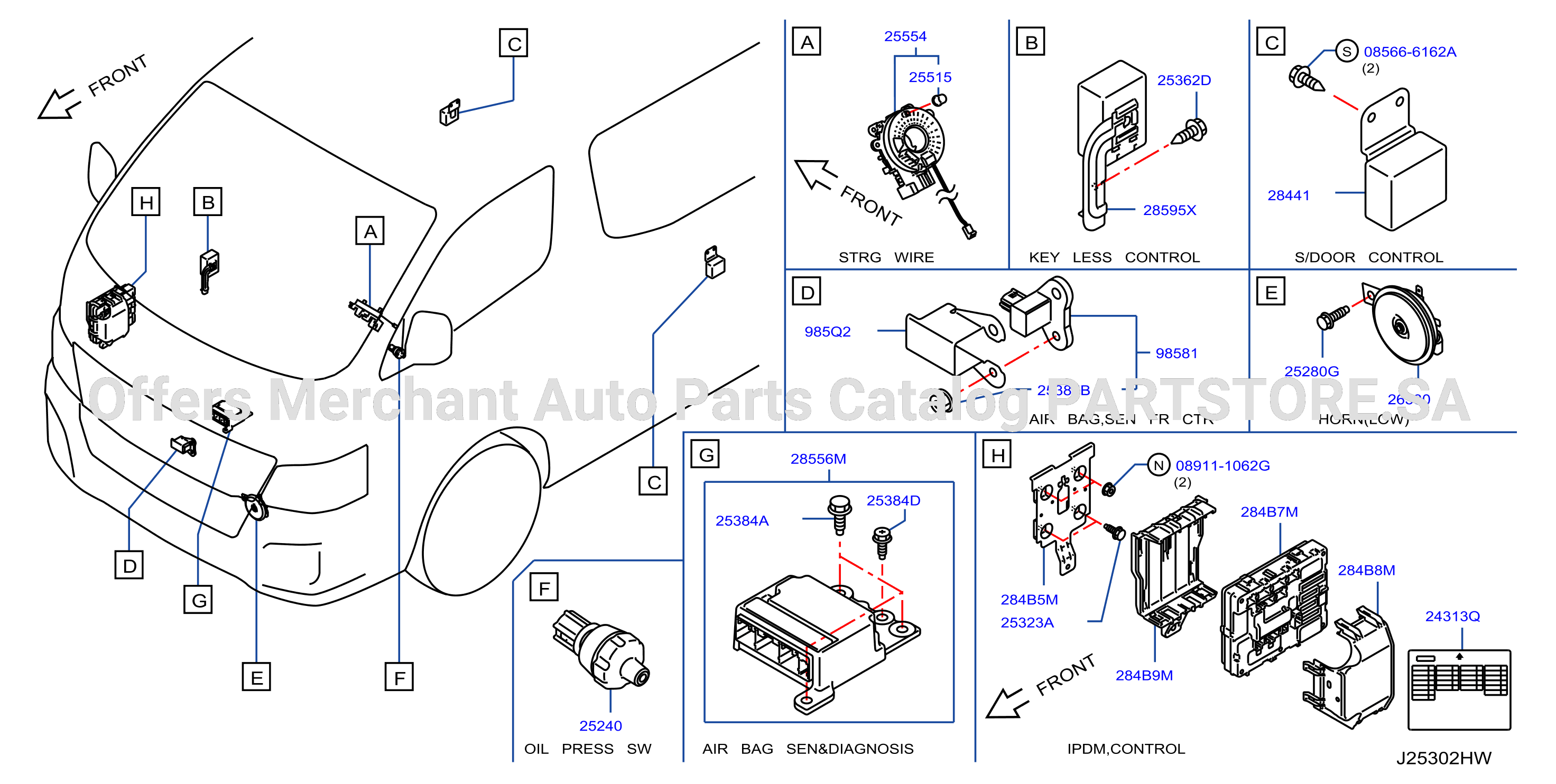 Electrical Unit Inst Dash Body