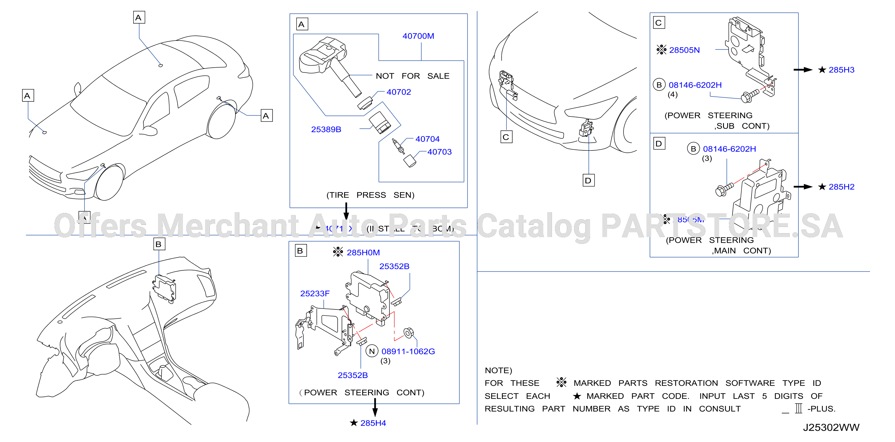 Electrical Unit Power Steering Cont Tpms