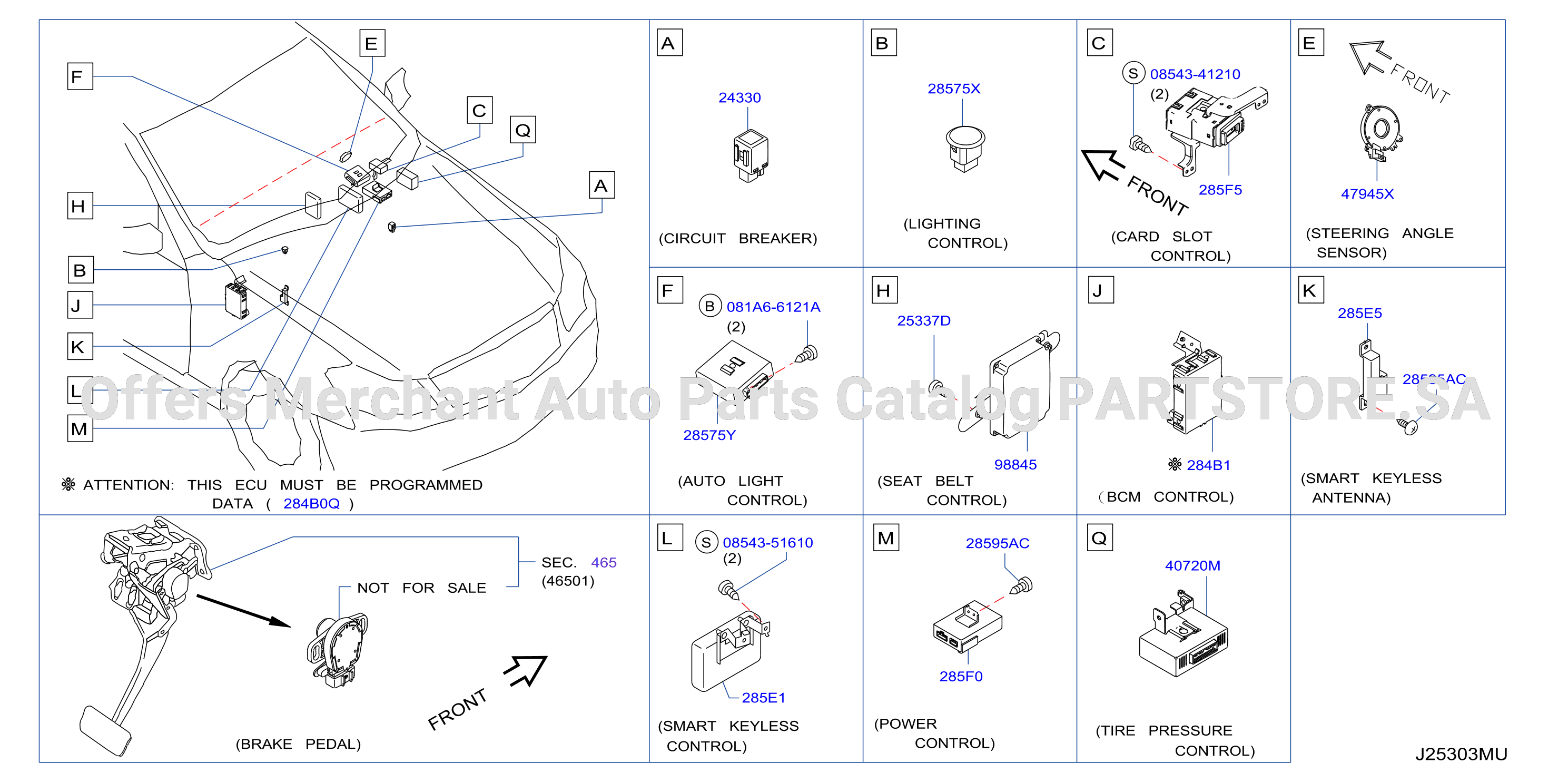 Electrical Unit Inst Dash