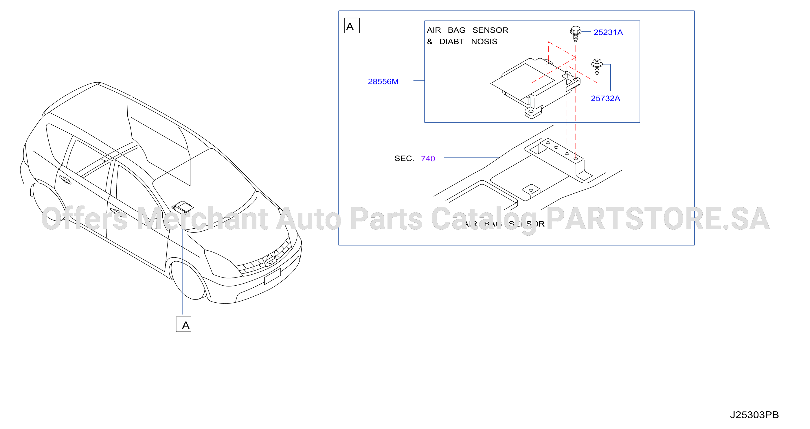 Electrical Unit Air Bag Sensor