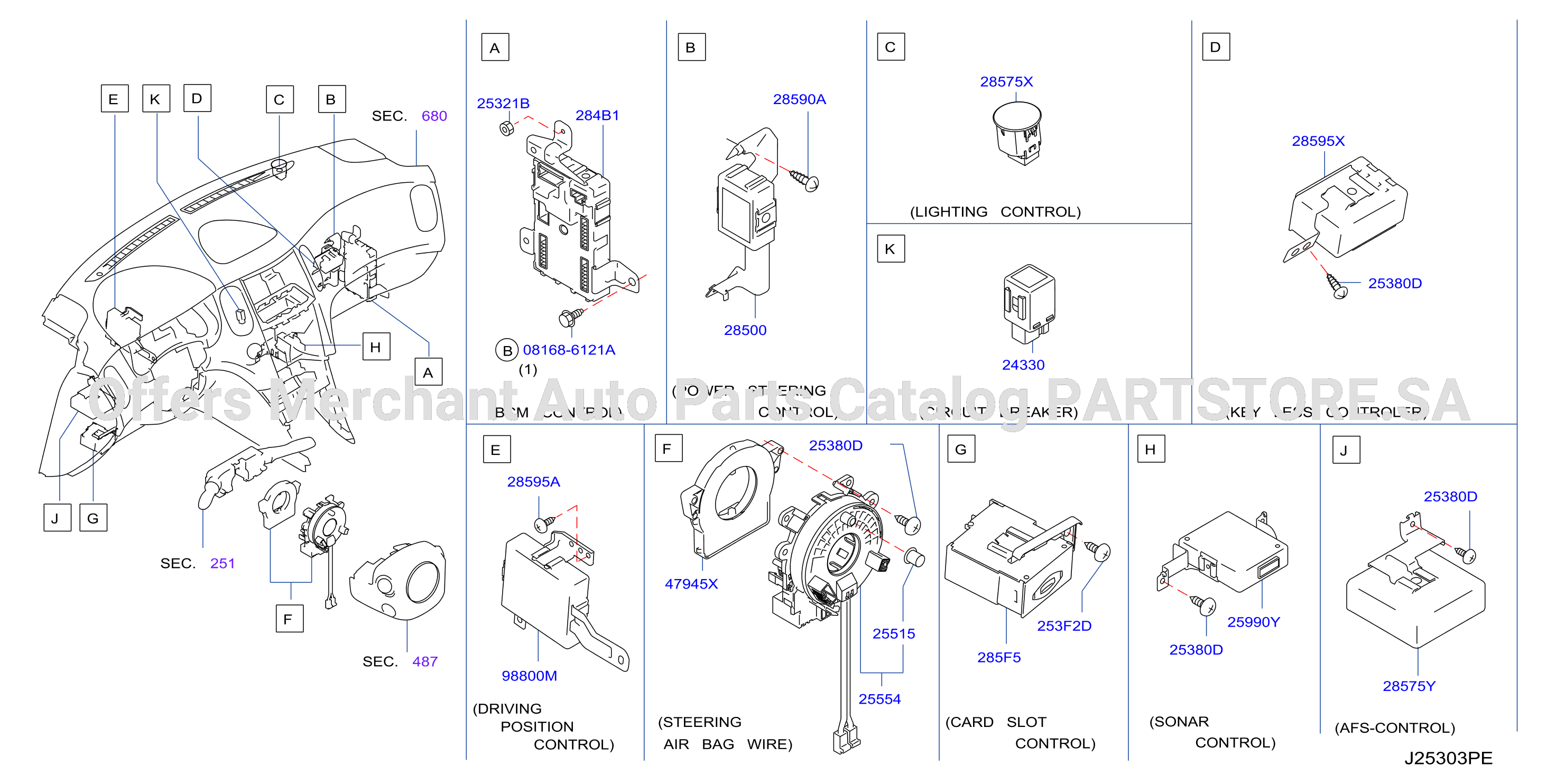 Electrical Unit Inst Dash