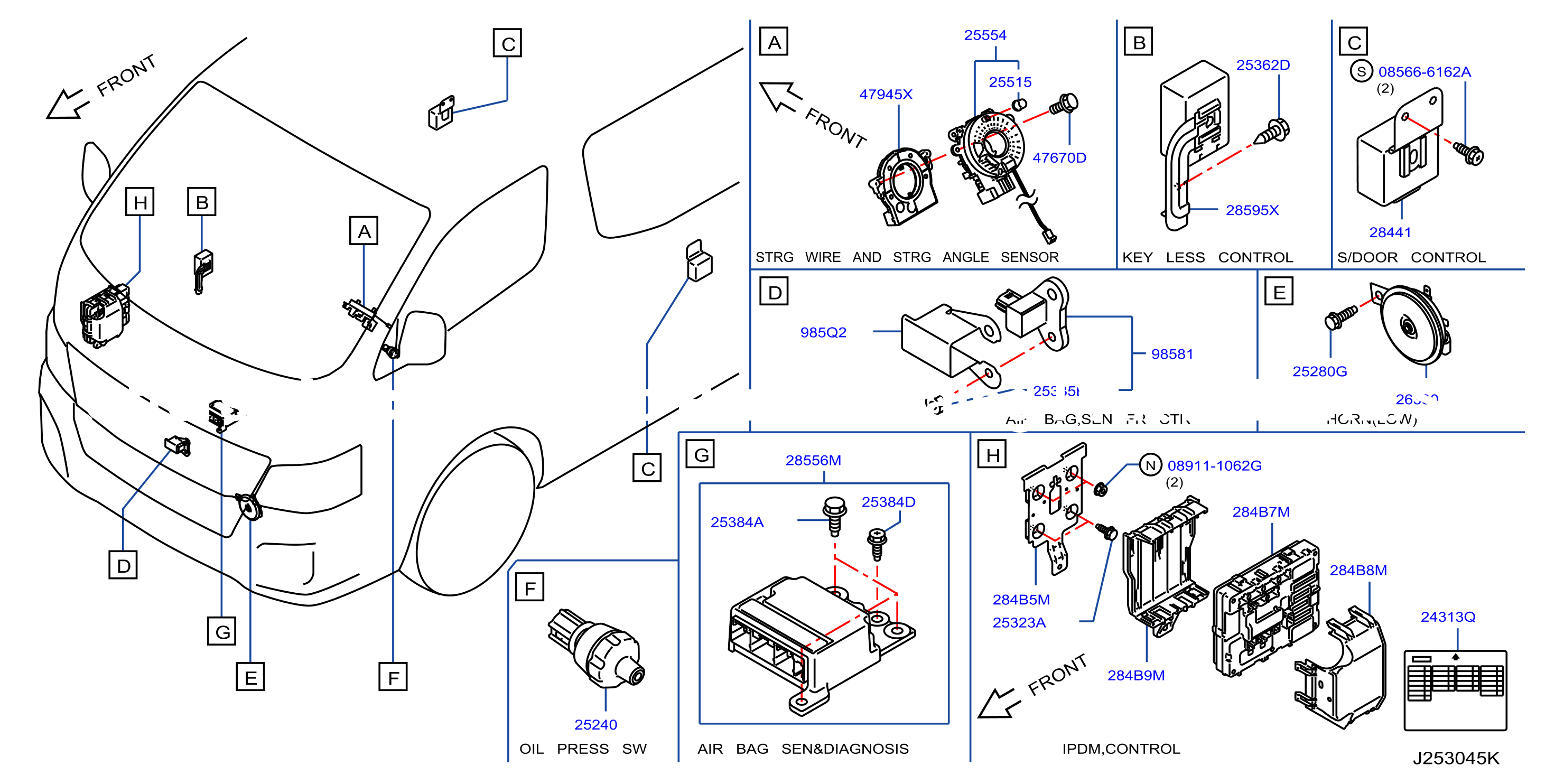 Electrical Unit Inst Dash Body