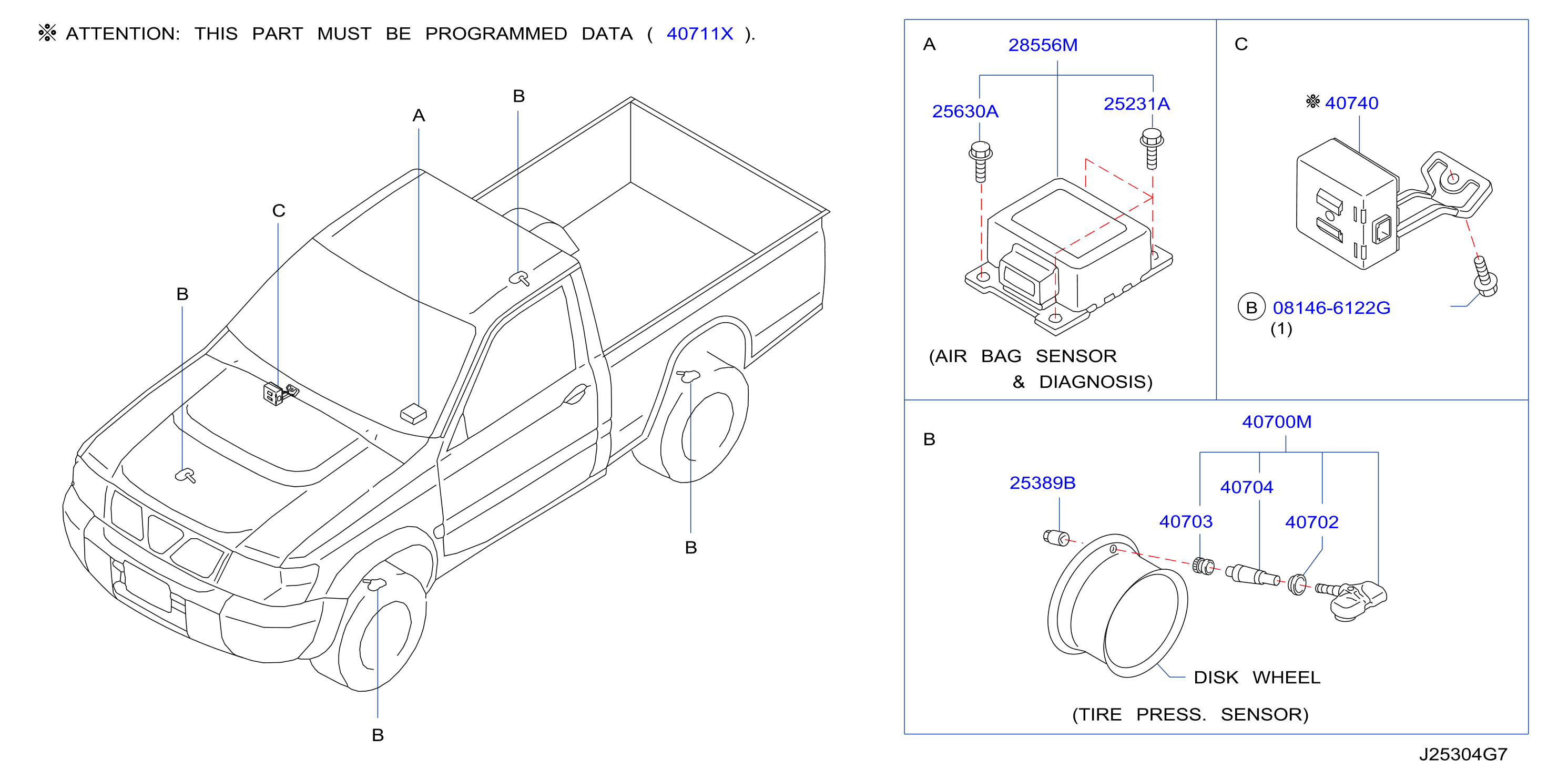 Electrical Unit Air Bag Sensor