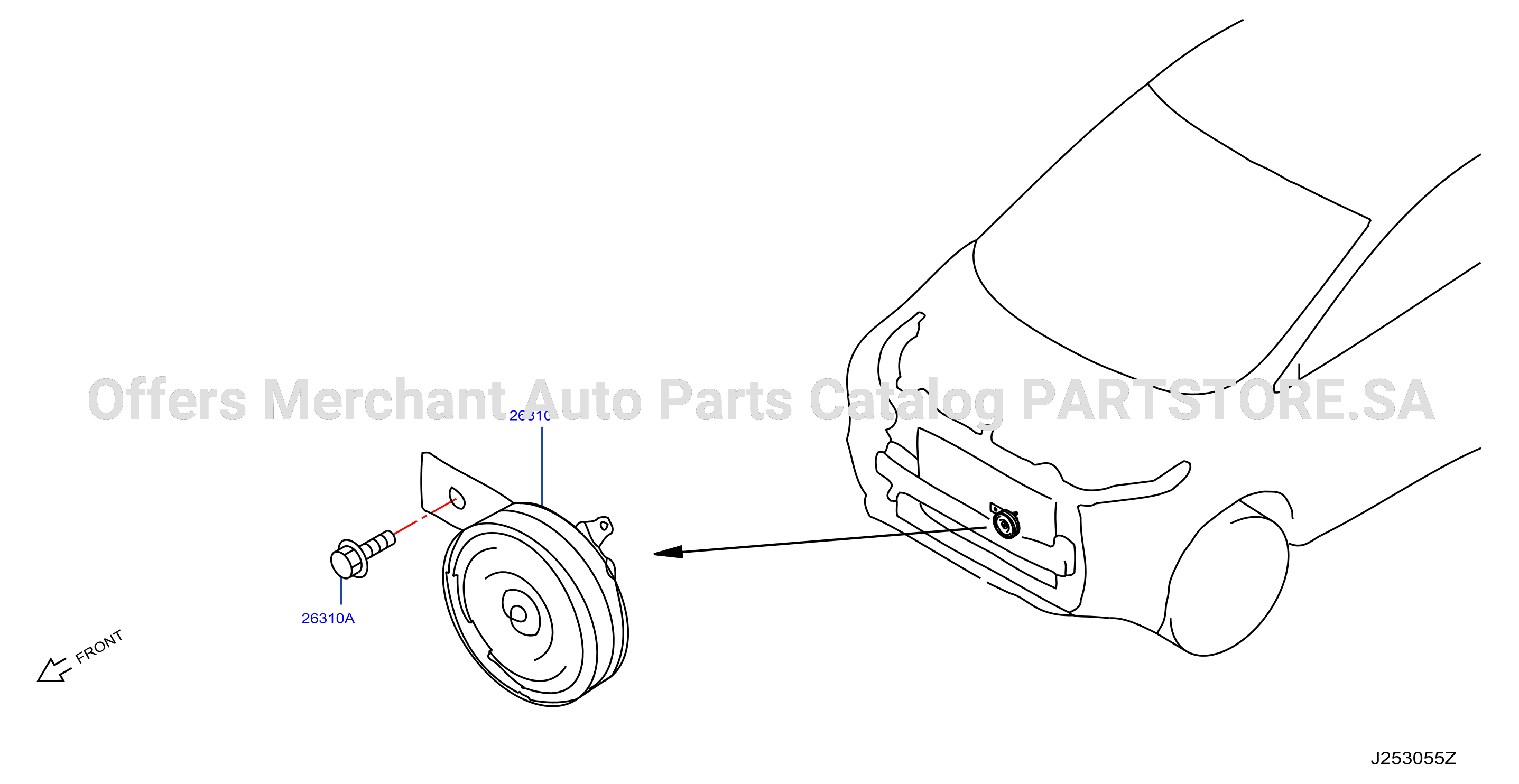 Electrical Unit Horn