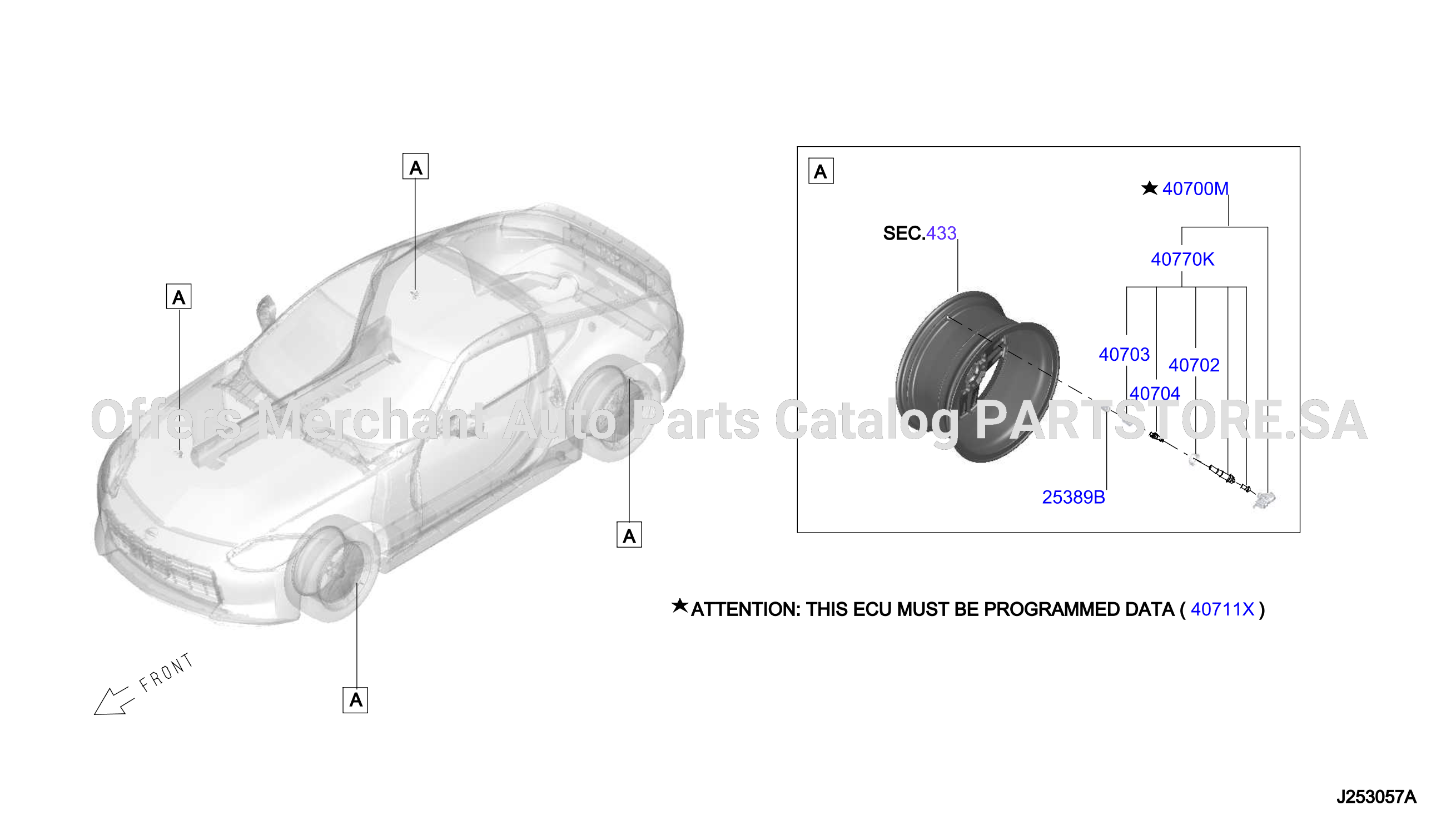Electrical Unit Tpms Height Sensor