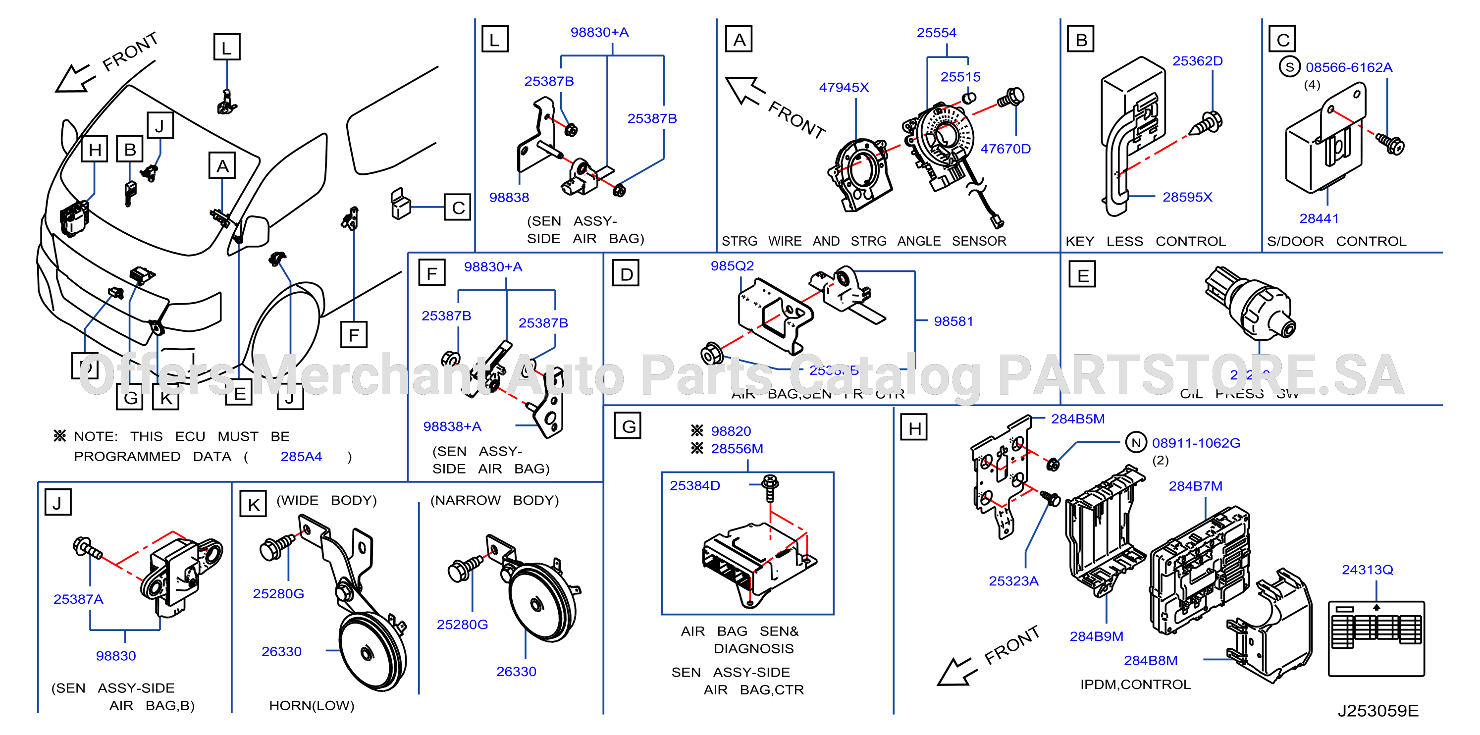 Electrical Unit Inst Dash Body 1