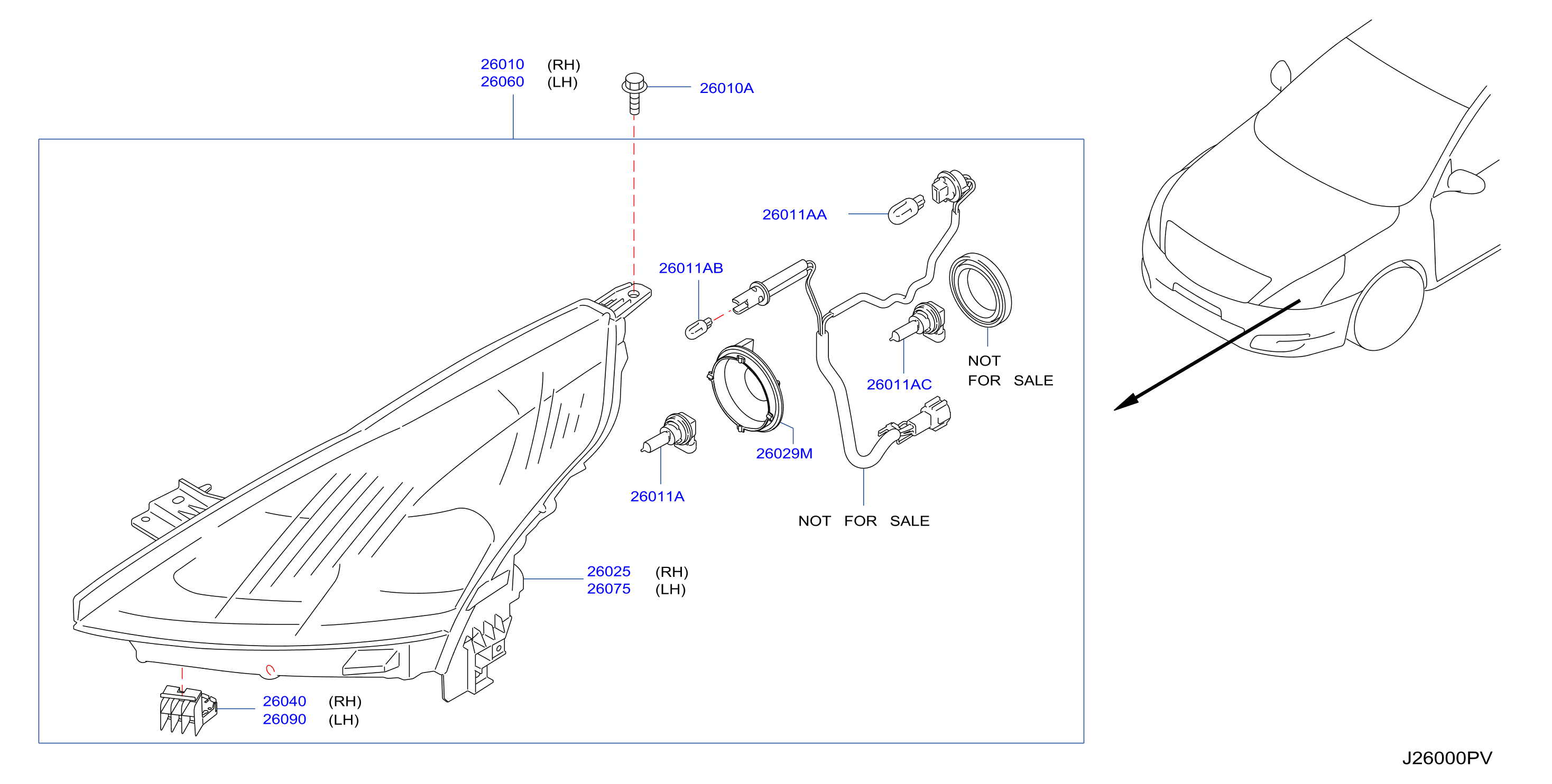 Headlamp Halogen