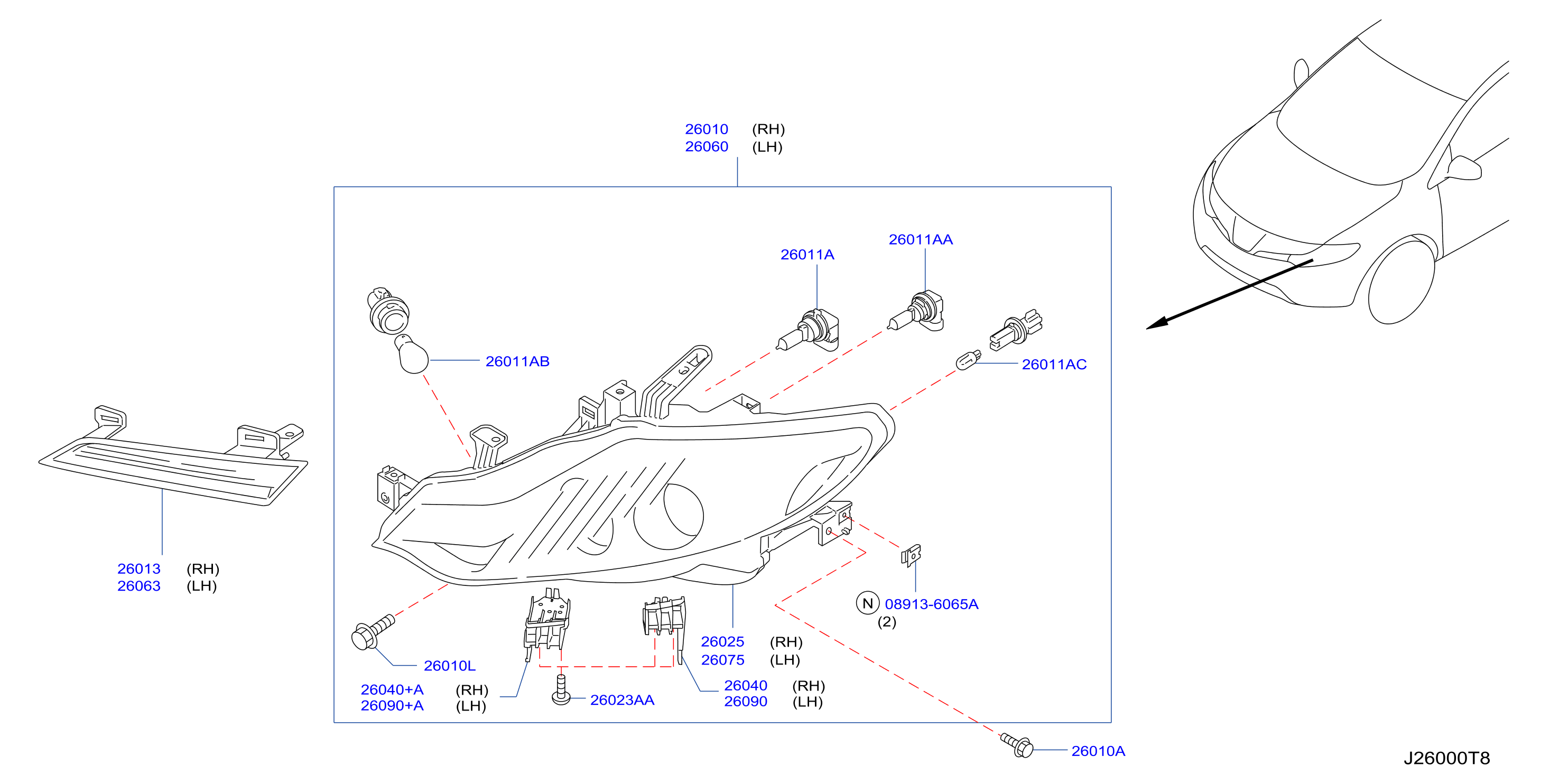 Headlamp Halogen