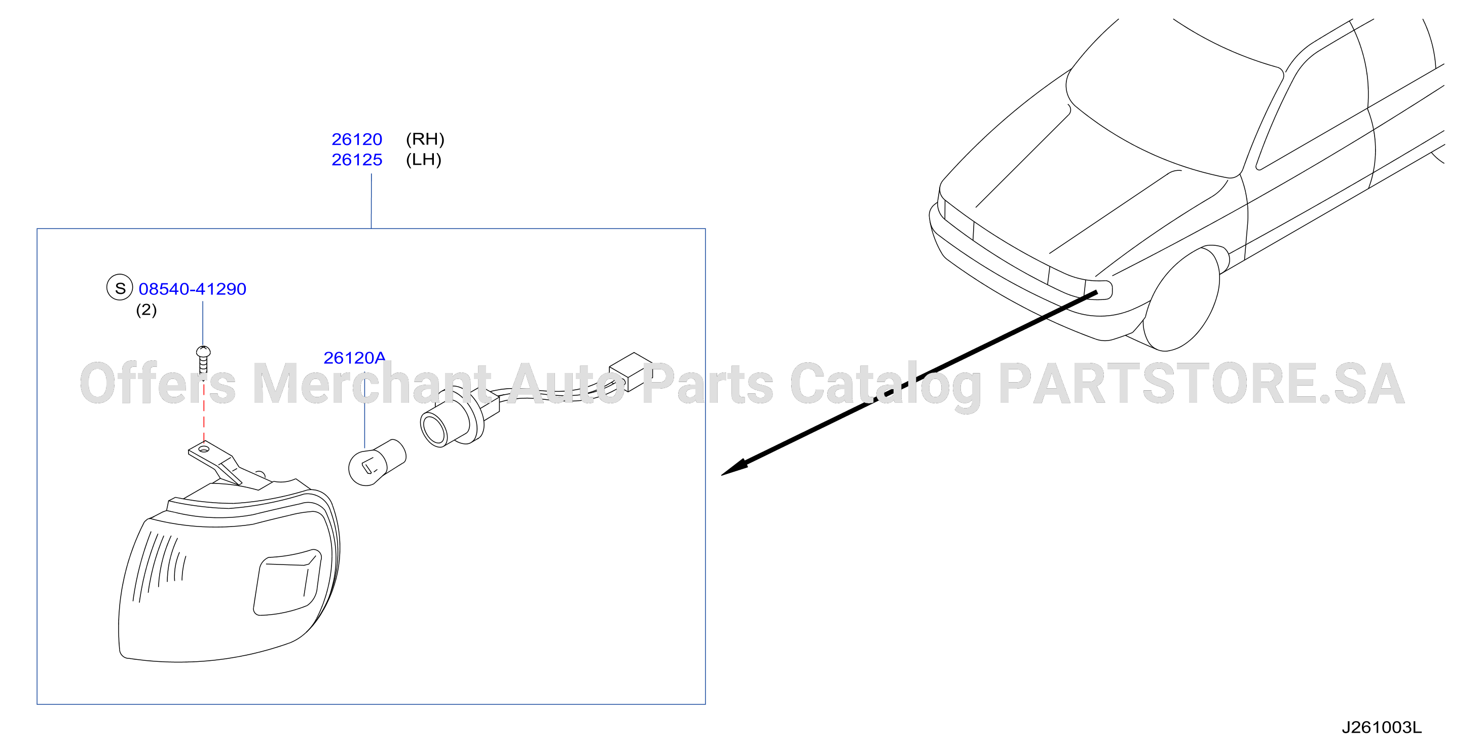 Front Combination Lamp