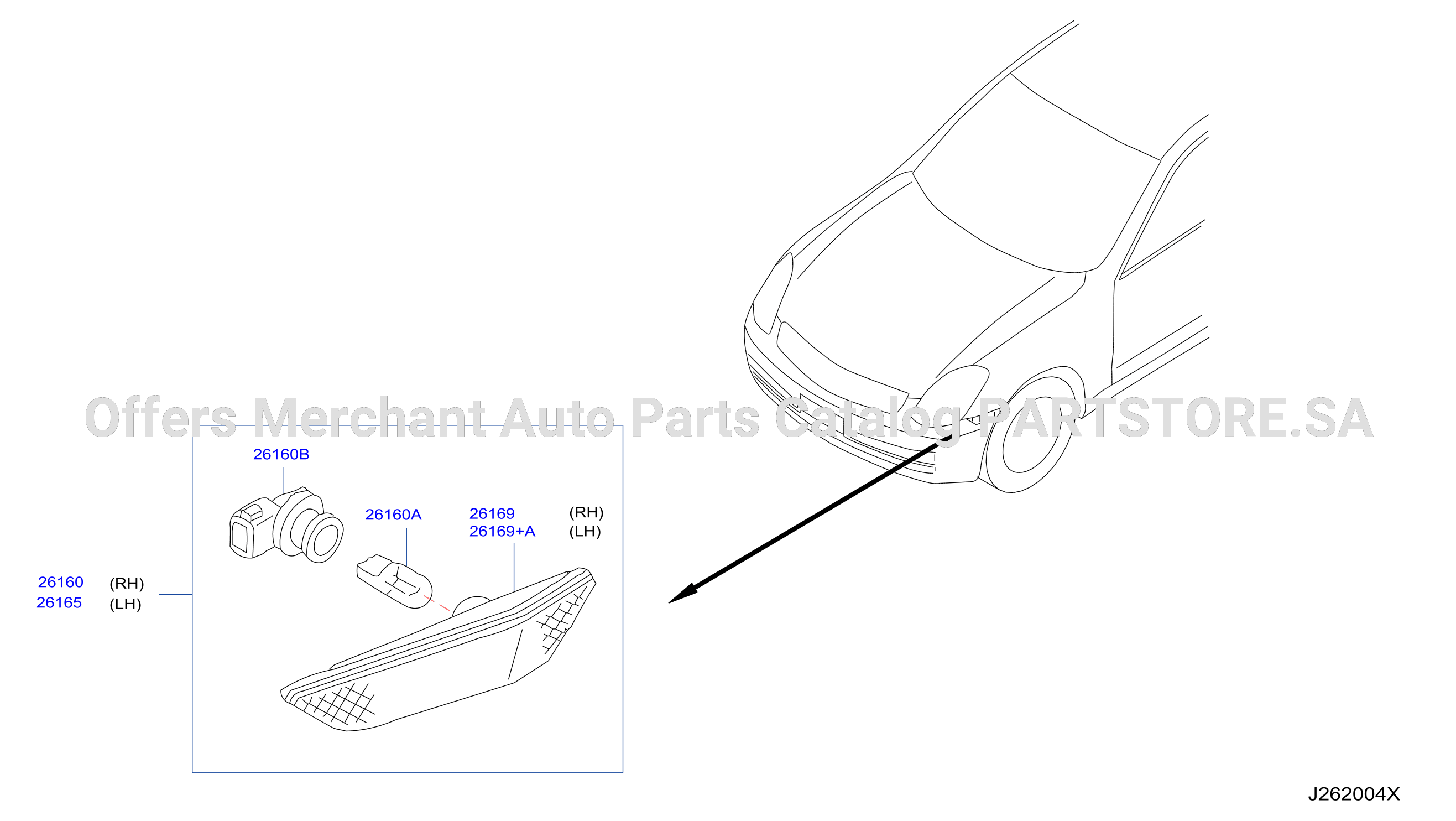Side Marker Lamp Twn Kor