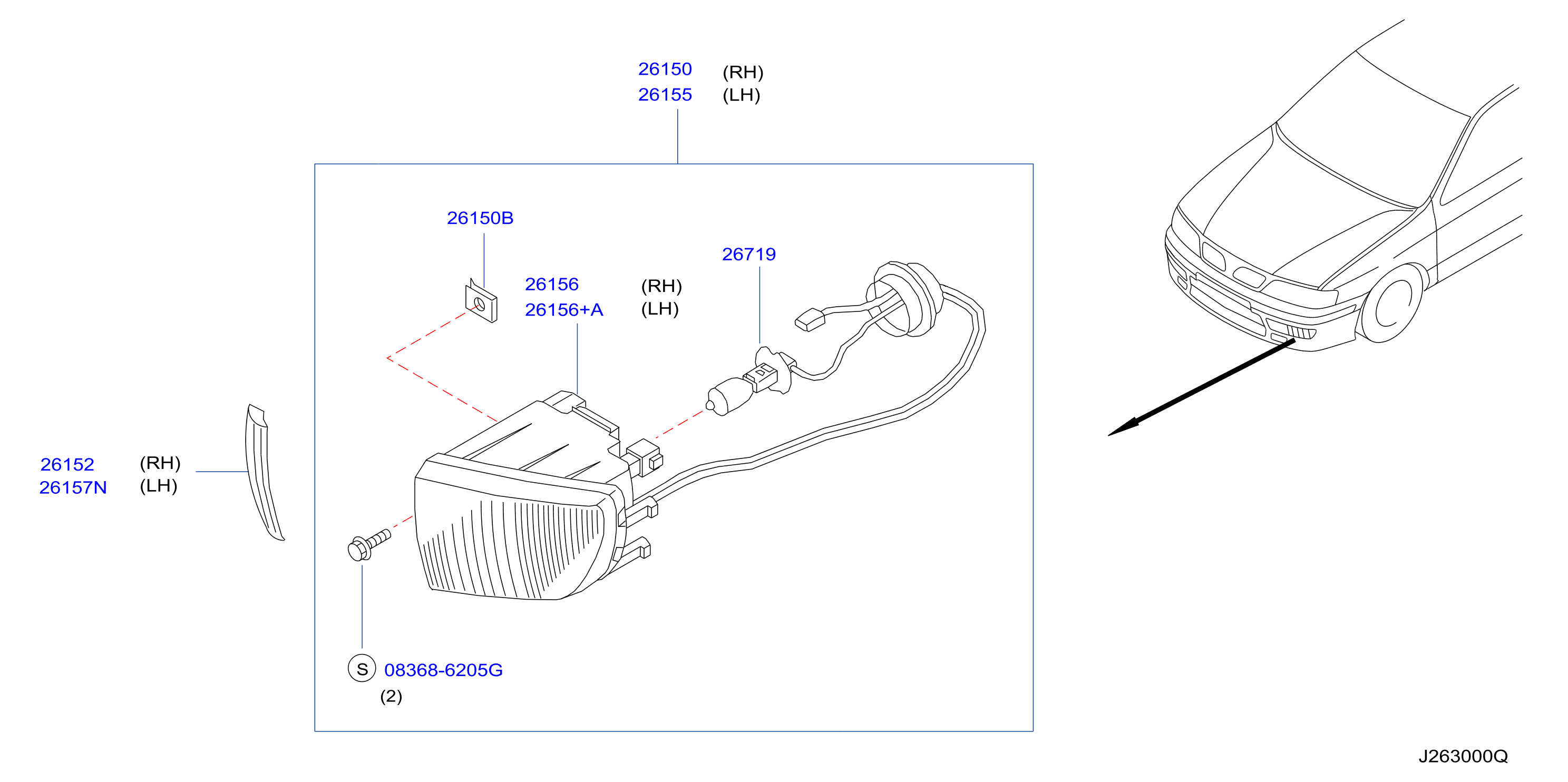 Fog Daytime Running Driving Lamp