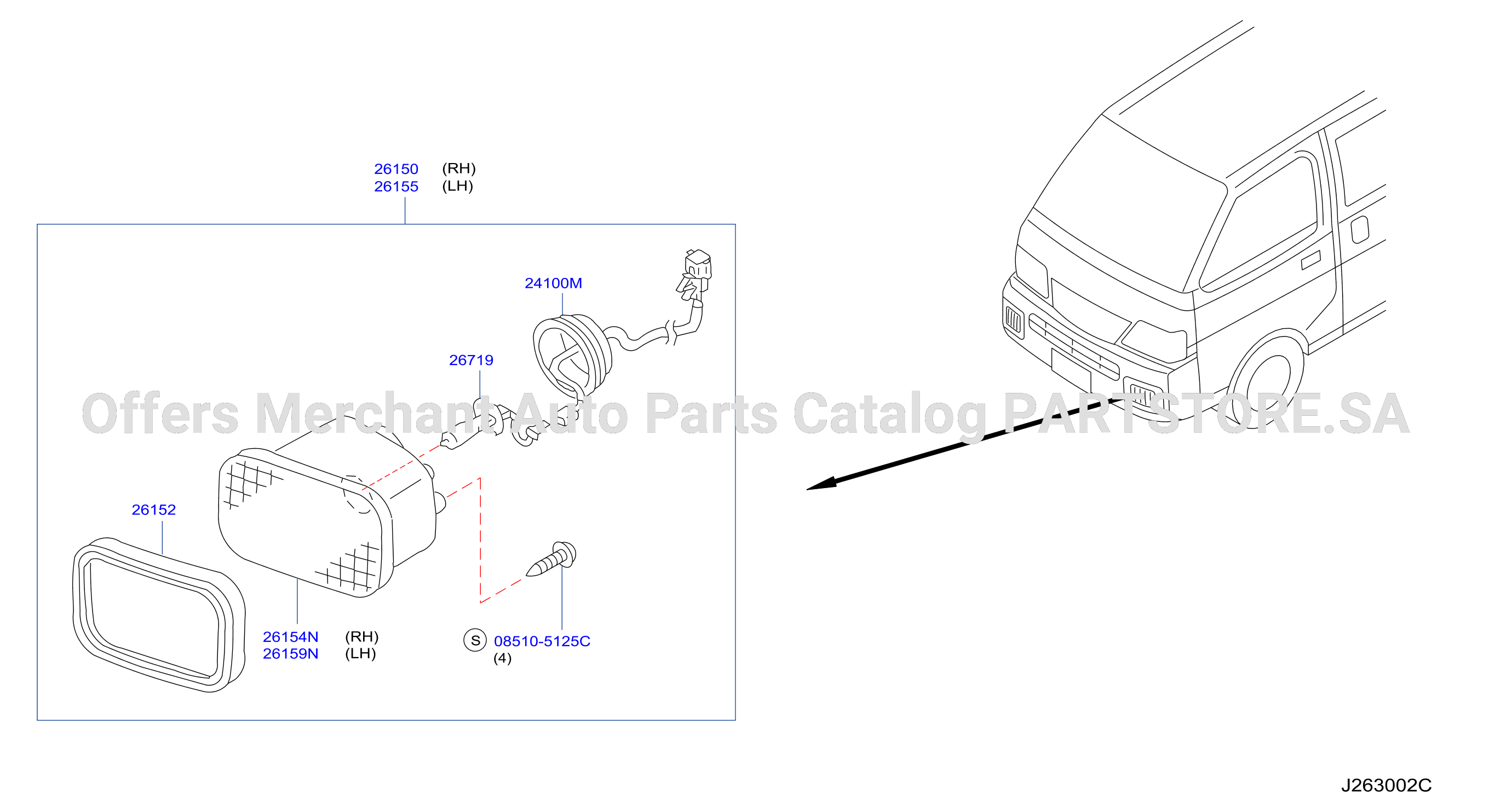 Fog Daytime Running Driving Lamp Front Fog Lamp